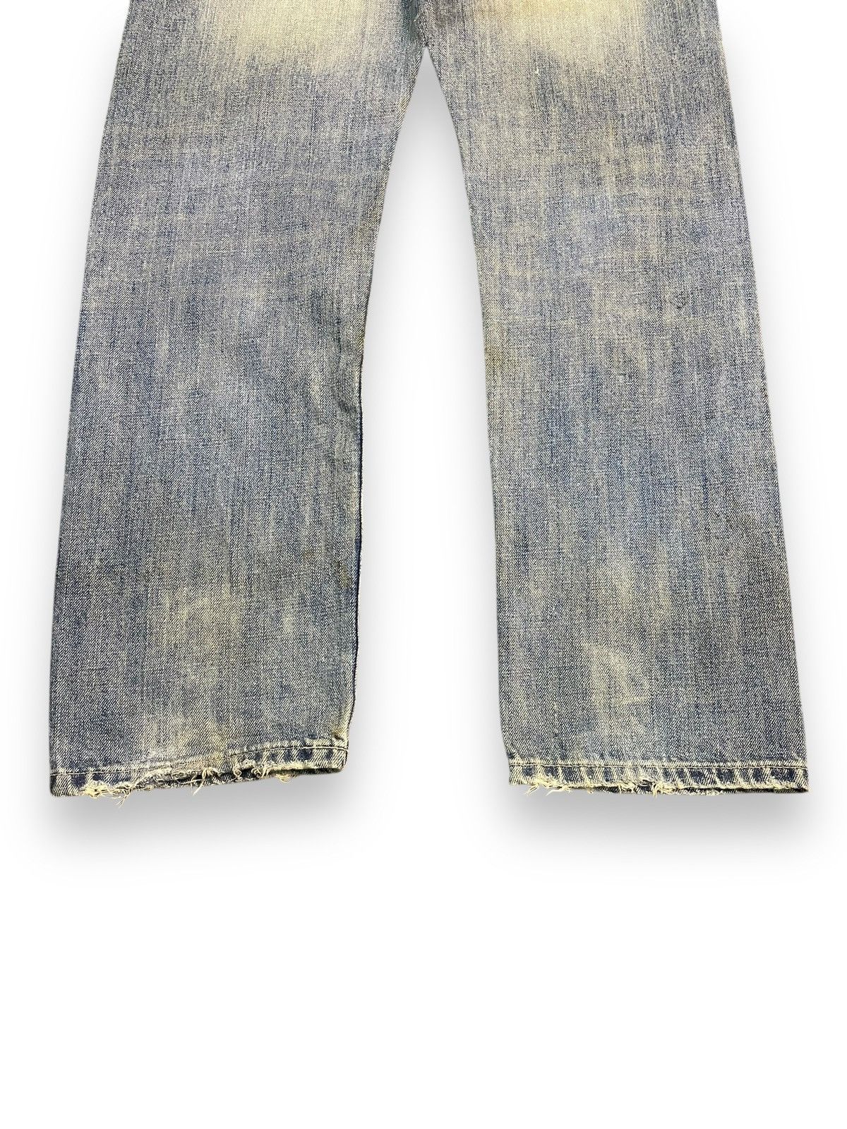 Stussy Y2K Stussy Distressed Denim Jeans Washed Size US 31 - 6 Thumbnail
