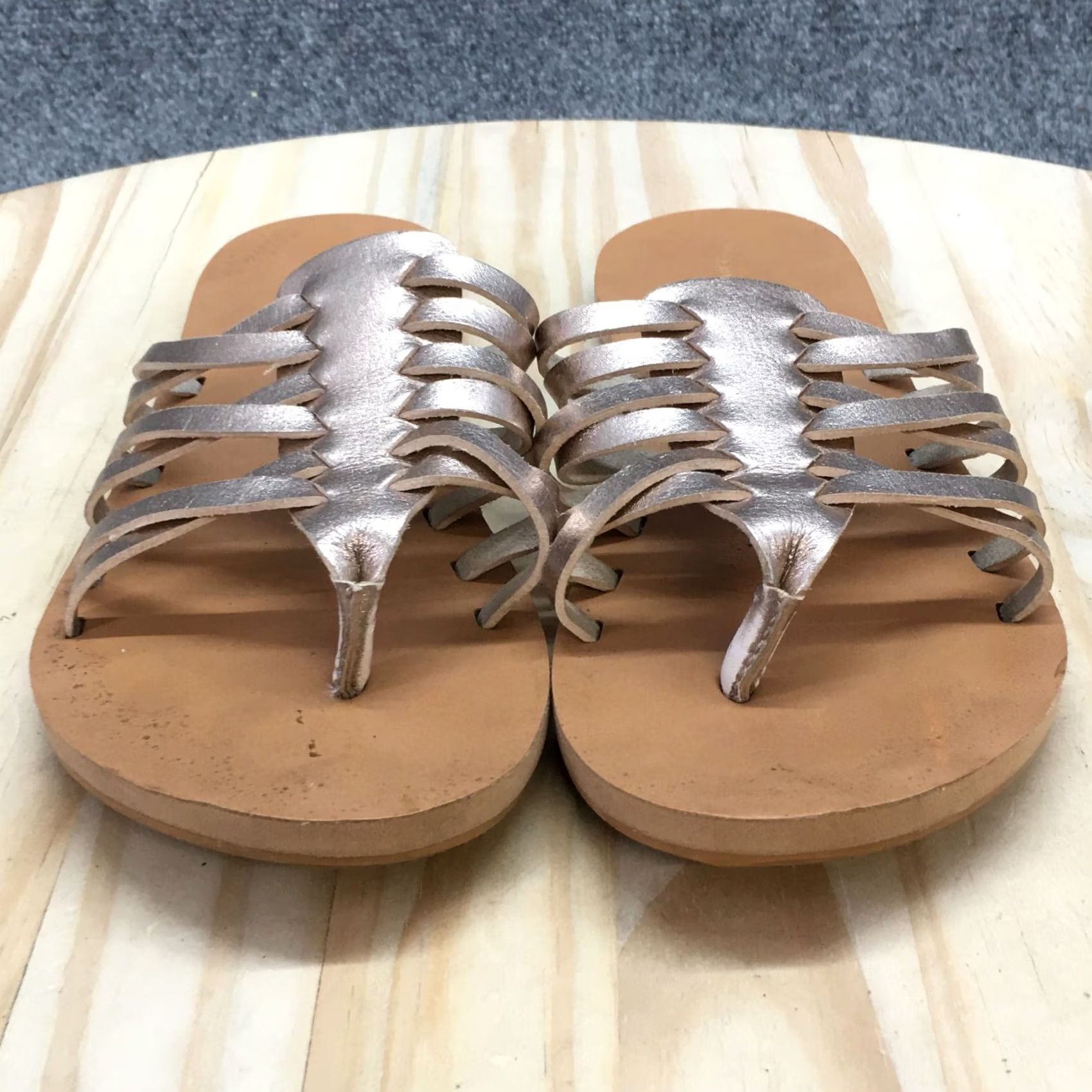 American Eagle Outfitters American Eagle Outfitters Sandals Womens 7 Slide Pink Slip On Flats Comfort Size US 7 / IT 37 - 4 Thumbnail