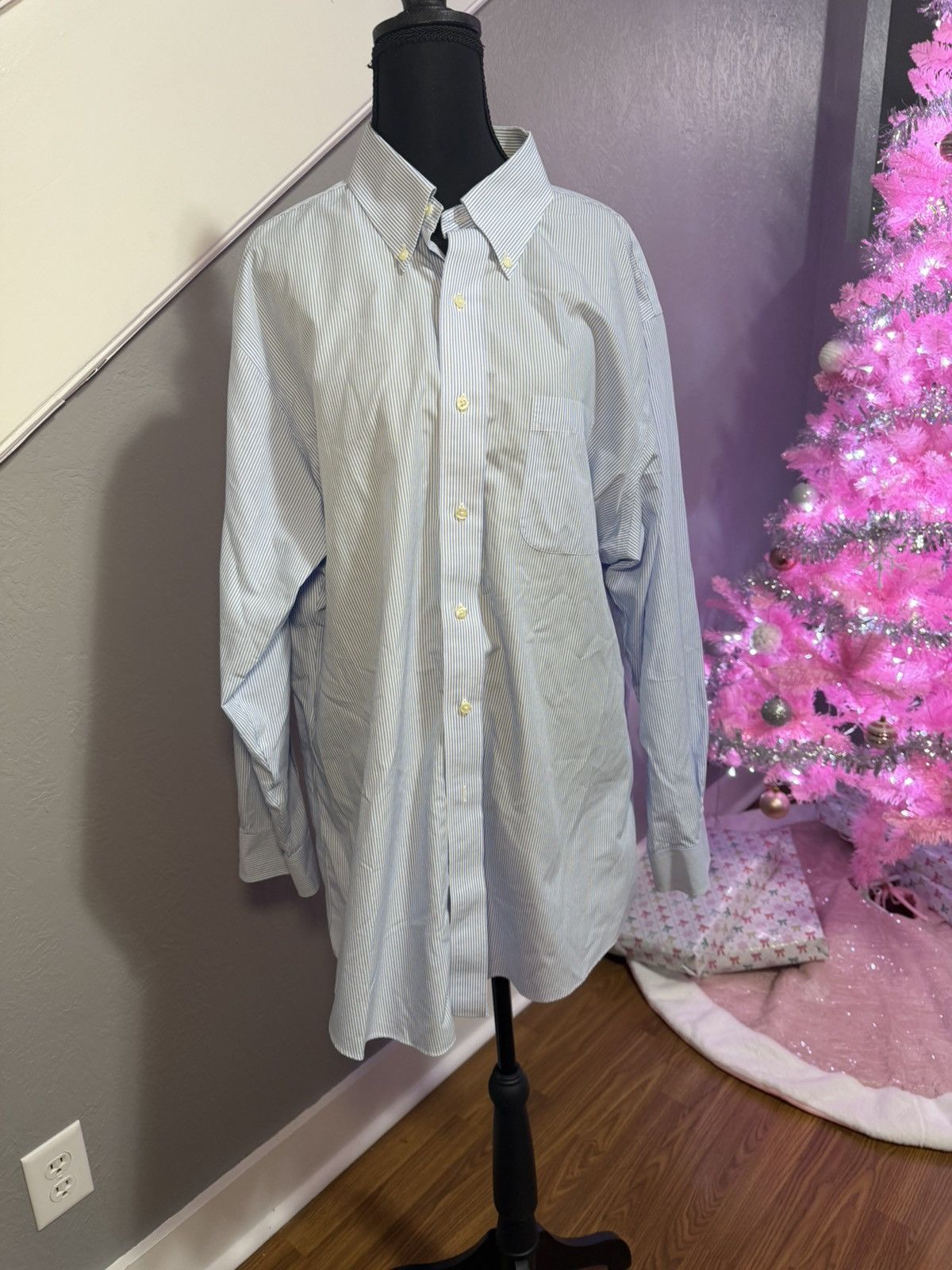 Brooks Brothers Brooks Brothers Original Polo button-down shirt 17 1/2 Size US XL / EU 56 / 4 - 2 Thumbnail