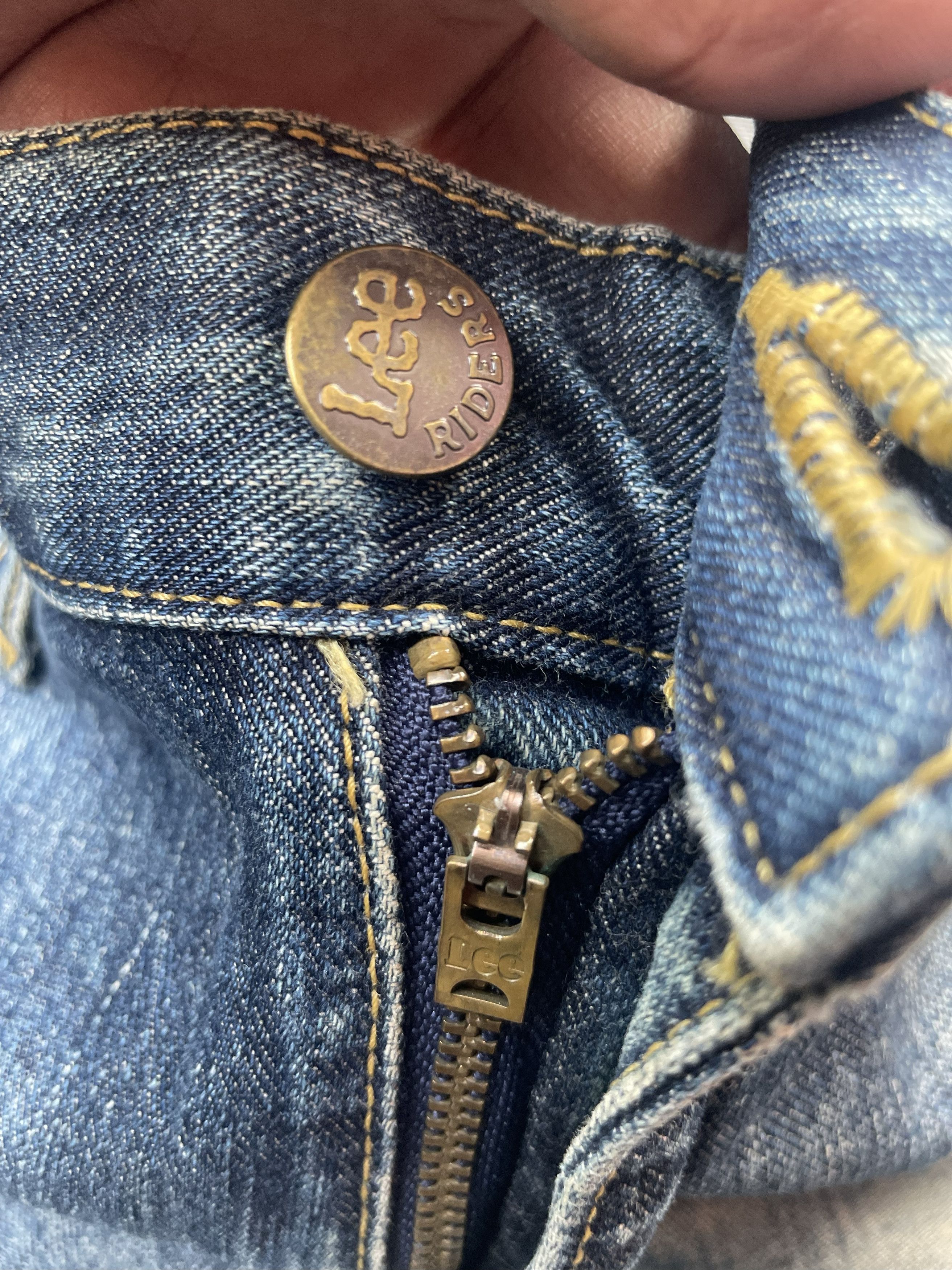 Lee Vintage 102 Lee Flare Denim Size US 31 - 8 Thumbnail