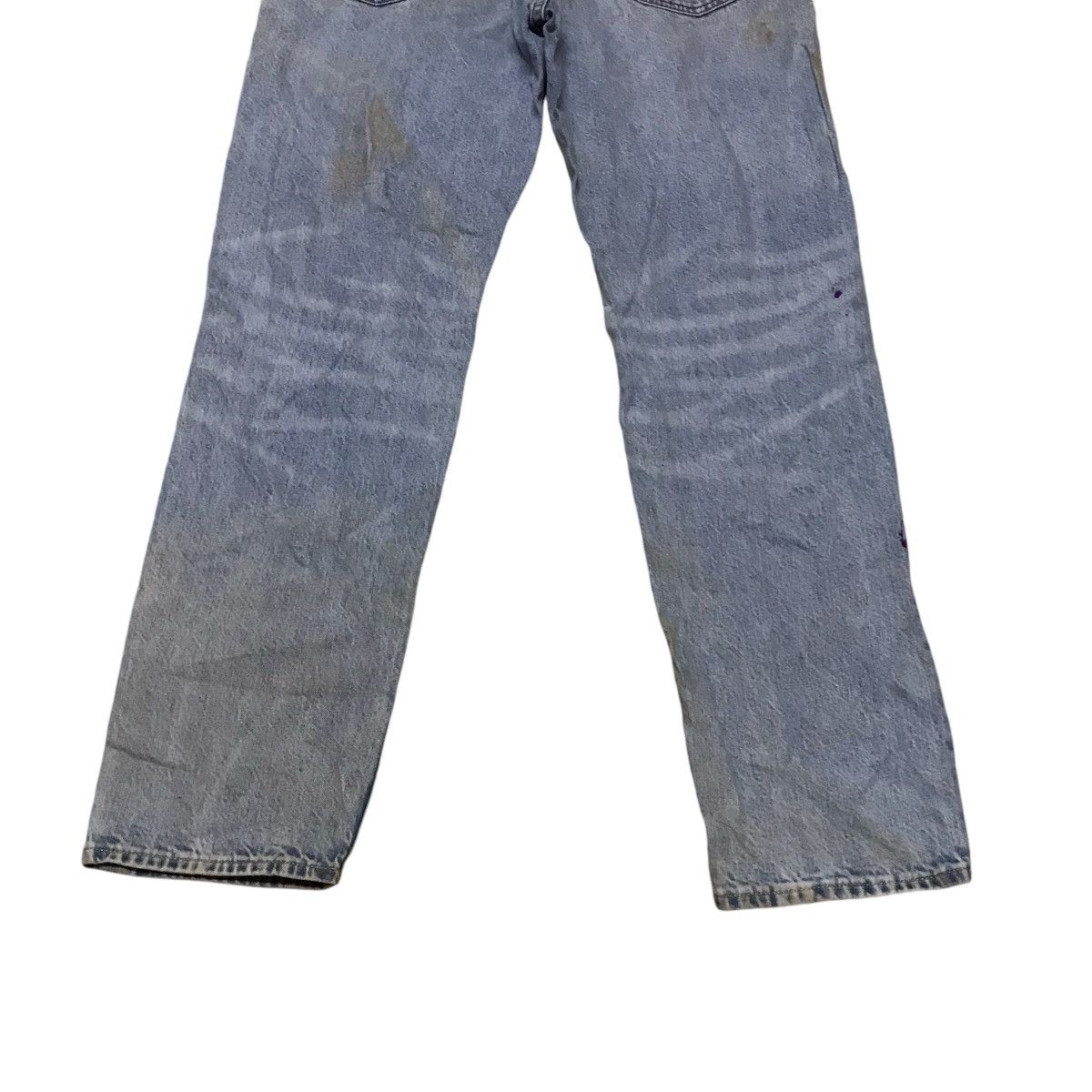 14th Addiction VINTAGE GU ART DISTRESSED DENIM PANTS Size US 30 / EU 46 - 10 Thumbnail