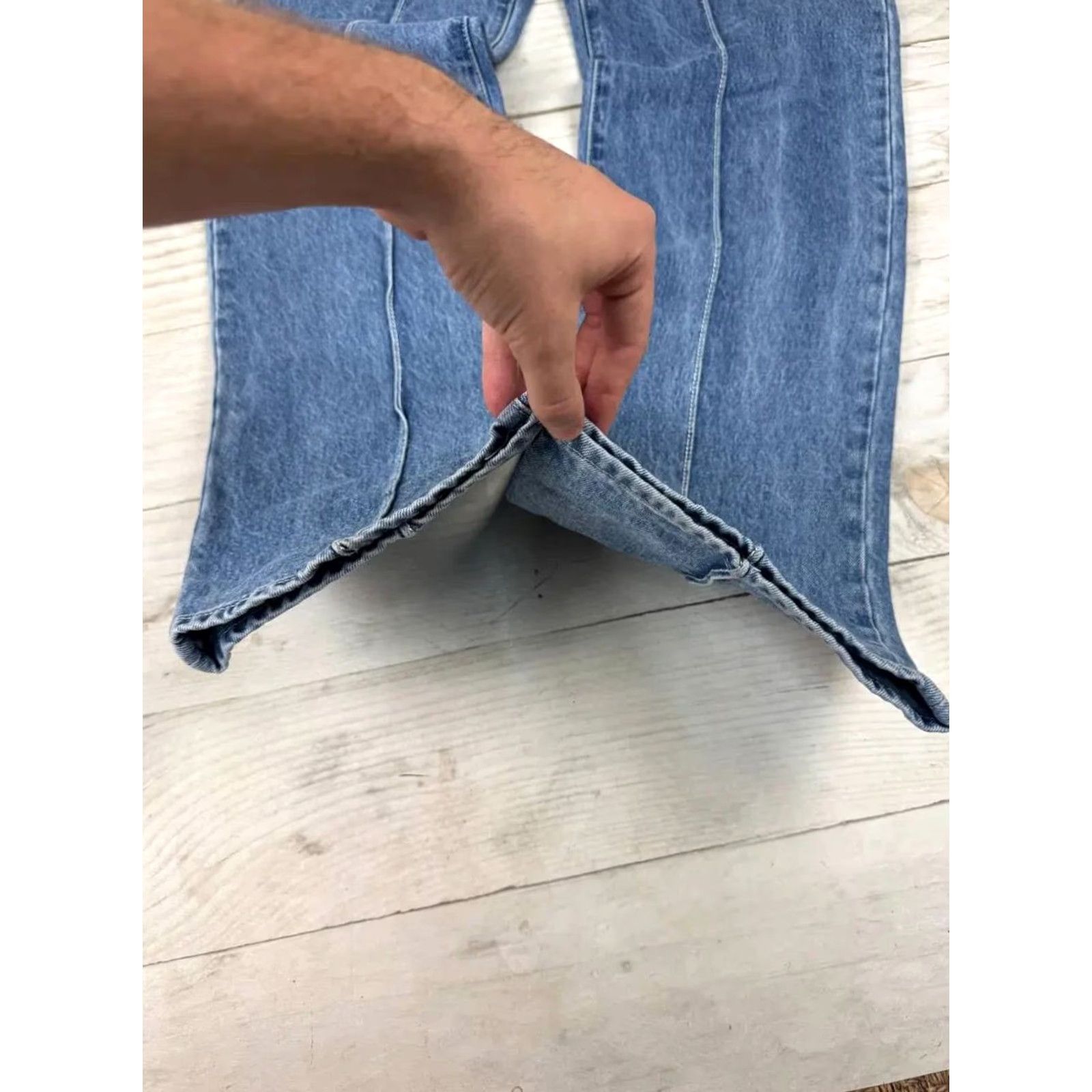 Corteiz Corteiz C Star Jeans Men Size 34 Blue Jeans Mens 34 Waist 34 Inseam 34in 8.86in Knee 9.84in Front Rise Knee 12.2in Waist 17.72in 45cm 88cm 25cm 34cm Size US 34 / EU 50 - 6 Thumbnail