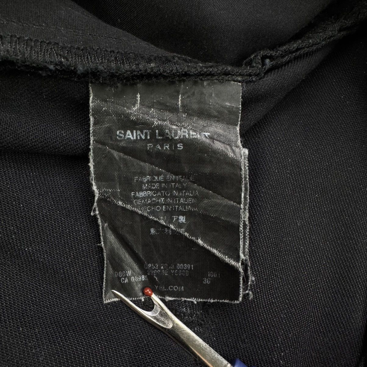 Saint Laurent Paris SAINT LAURENT PARIS FW13 BLACK WAXED D02 DENIM Size US 30 / EU 46 - 4 Thumbnail