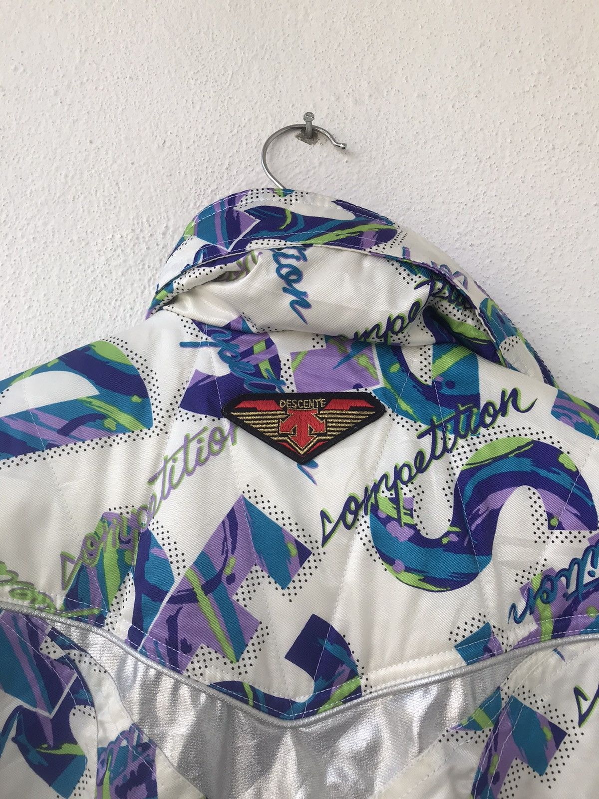 Descente Vtg Descente Competition Overprint bomber Jacket Size US M / EU 48-50 / 2 - 7 Thumbnail