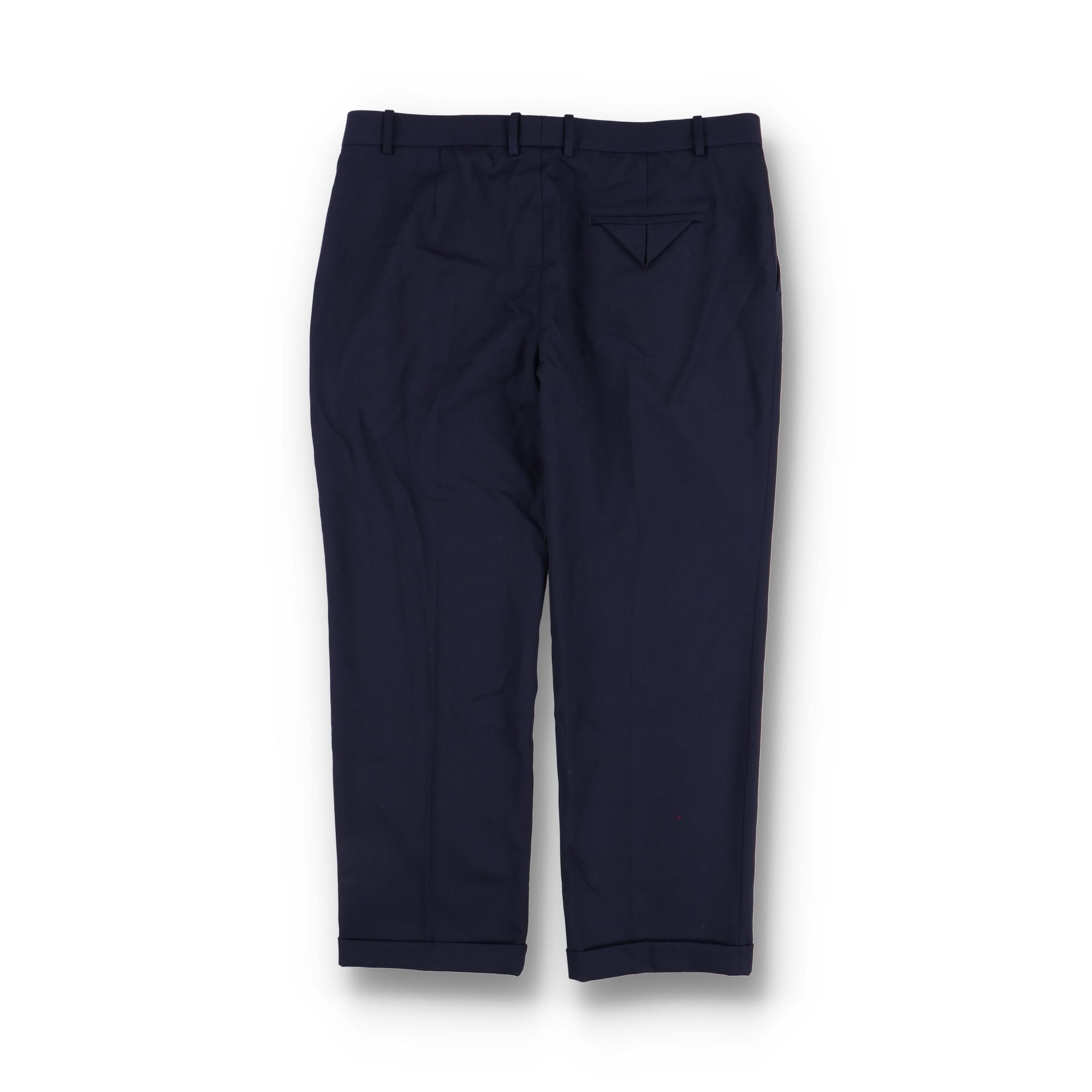 Bottega Veneta Navy Blue Stretch Wool Lapelled Trousers Size 36" / US 14 / IT 50 - 6 Thumbnail