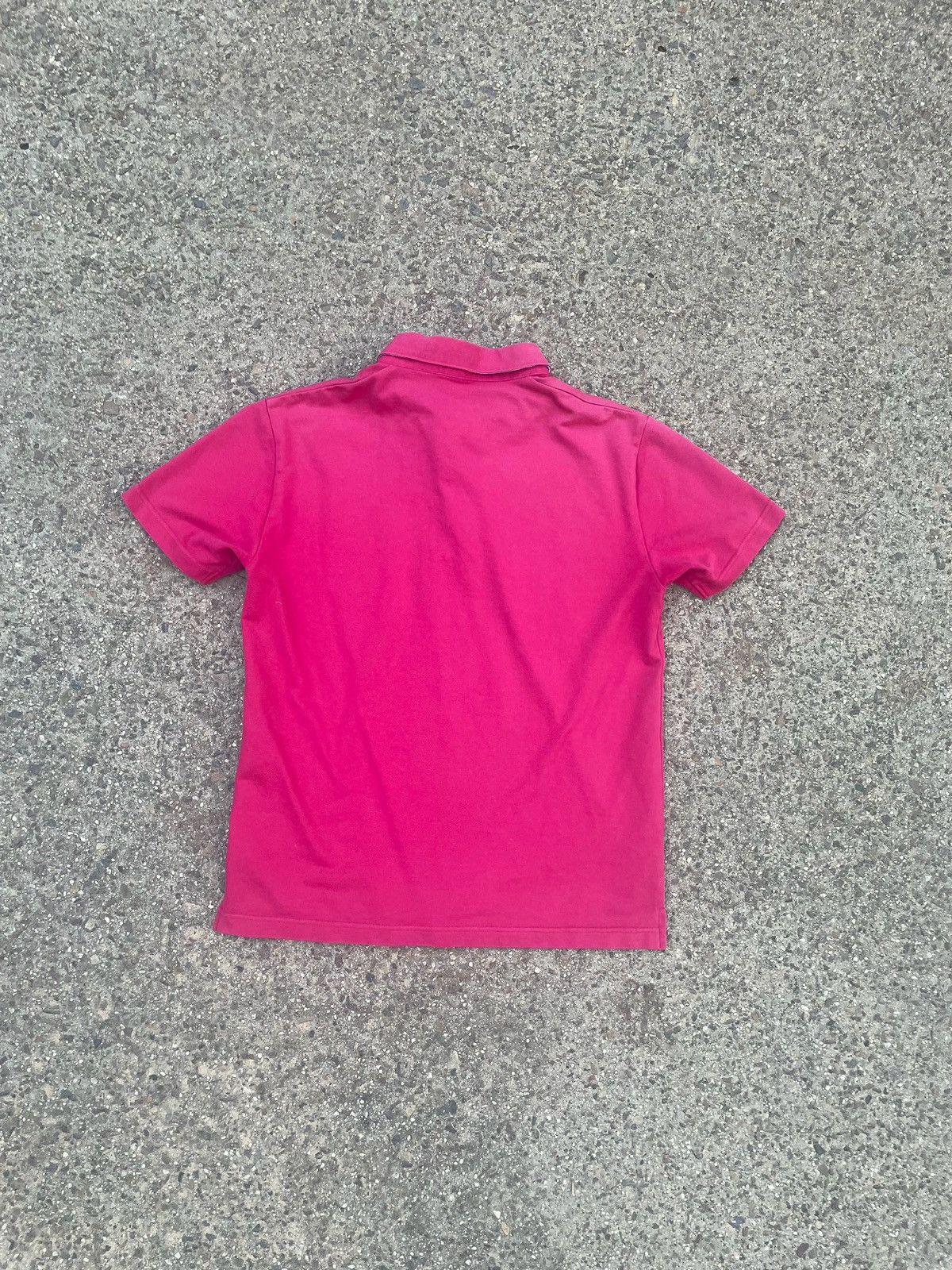 Burberry × Japanese Brand Pink Burberry Black Label Polo Tee Size US S / EU 44-46 / 1 - 4 Thumbnail