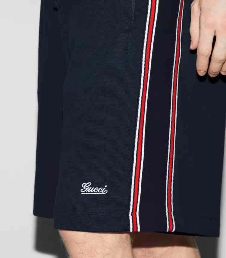 Gucci Gucci The latest SS24 color-block striped knitted shorts si Size US 32 / EU 48 - 9 Thumbnail