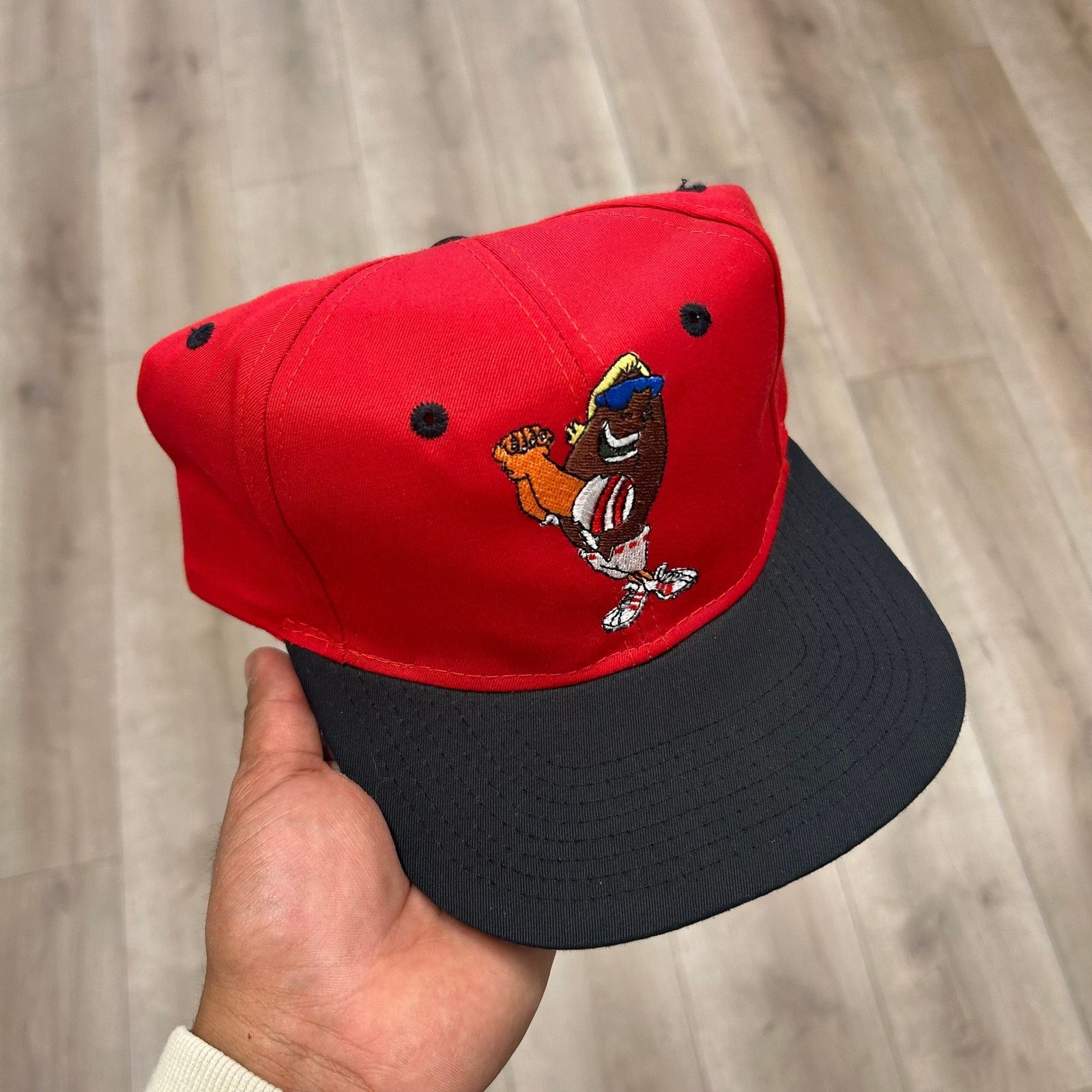 Vintage Vintage 1994 leatherheads red snapback hat cap B25 Size ONE SIZE - 1 Thumbnail