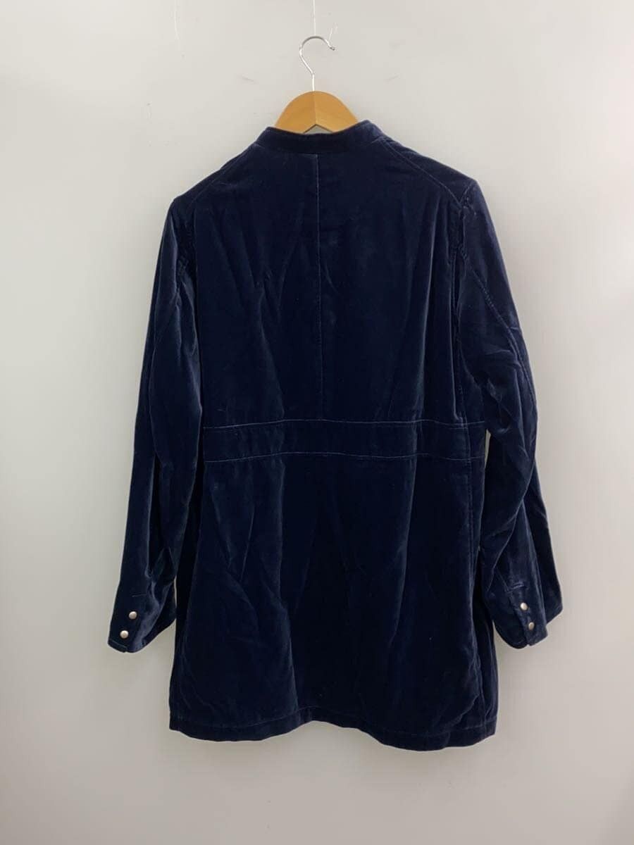 Visvim Blue Velor Blackbird Coat Size US M / EU 48-50 / 2 - 2 Thumbnail