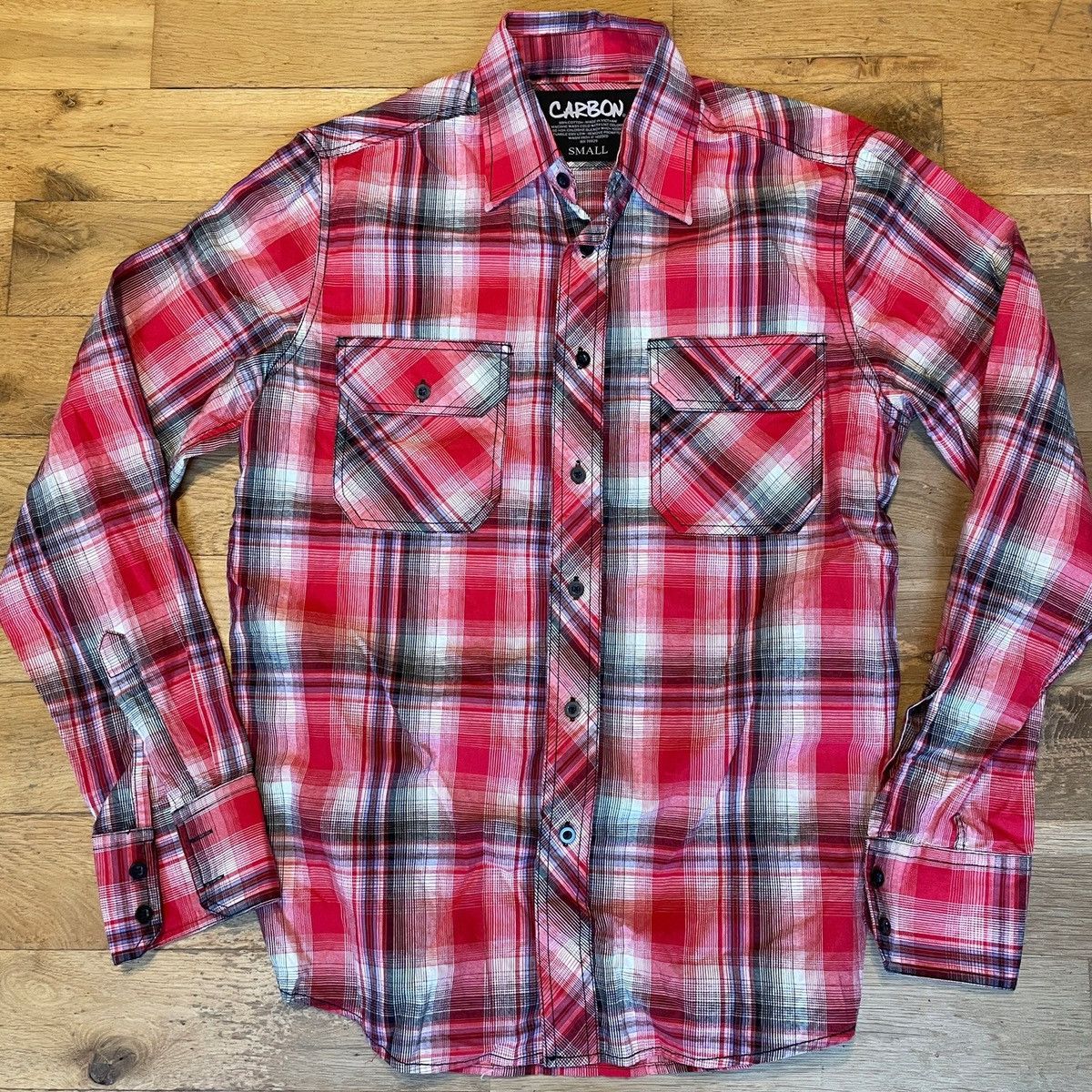Carbon Carbon mens shirt Summer size S cotton Size US S / EU 44-46 / 1 - 1 Thumbnail