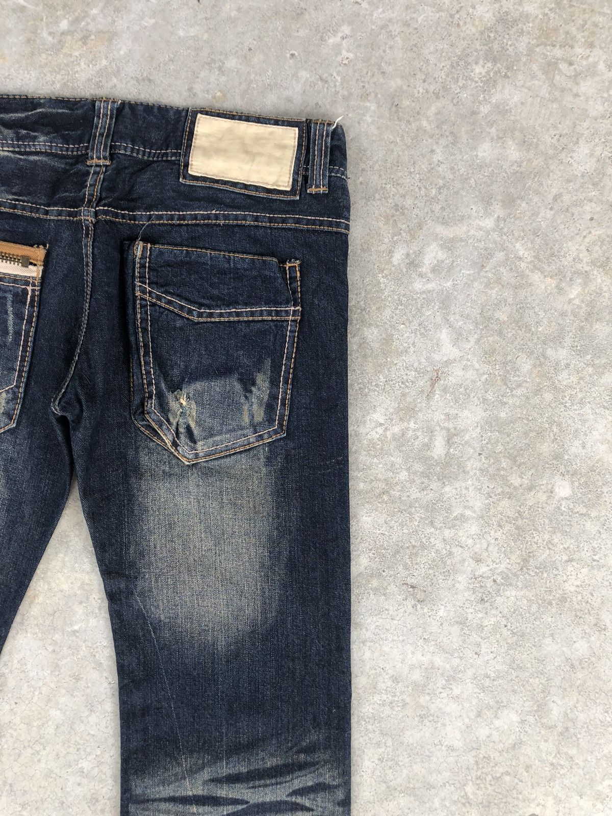 If Six Was Nine Japanese Pure paradise Flared Jeans Distressed Jeans Size US 32 / EU 48 - 11 Thumbnail