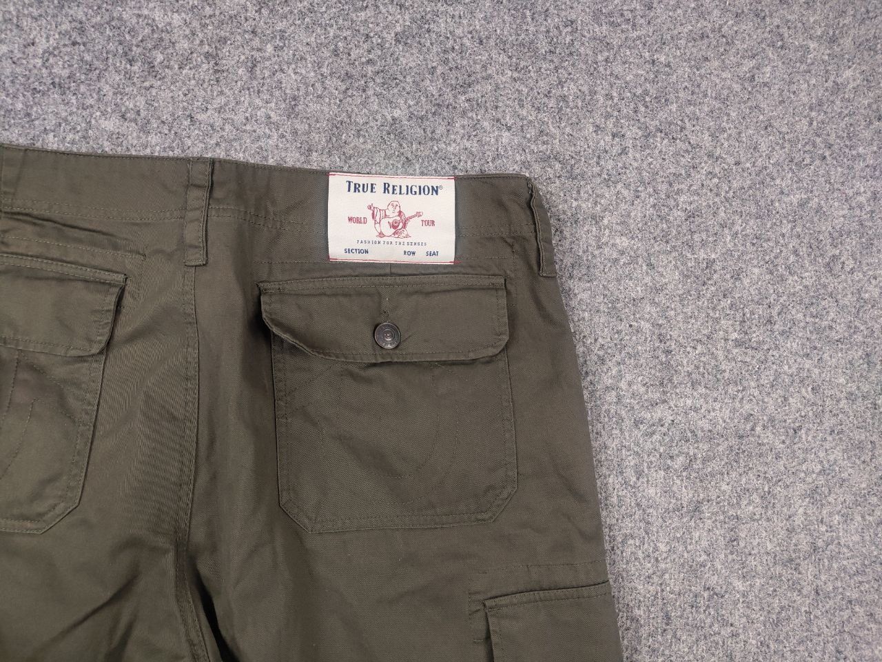 True Religion Vintage True Religion Military Baggy Cargo Short Y2K Supreme Size US 36 / EU 52 - 8 Thumbnail