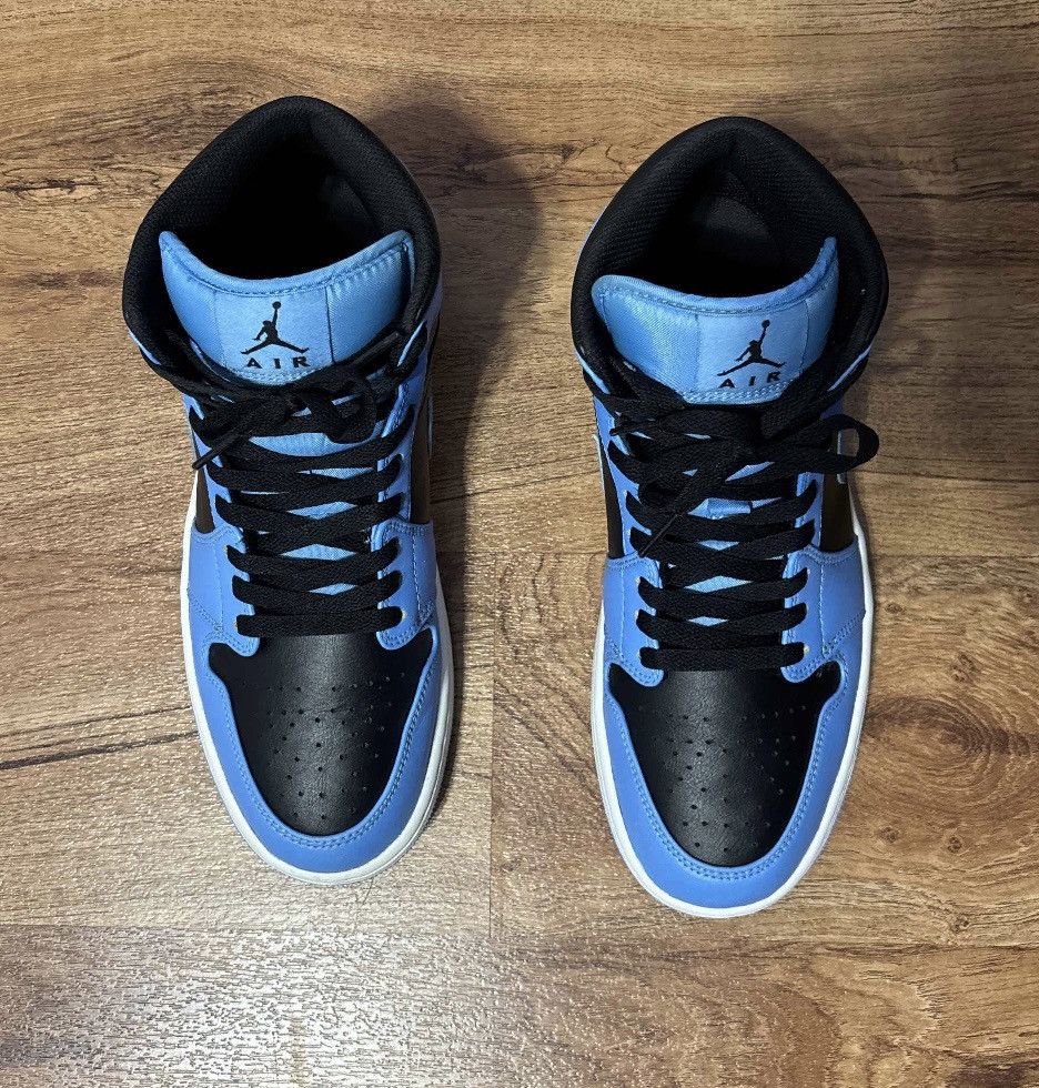 Jordan Brand Jordan 1 University Blue/Black Size US 9.5 / EU 42-43 - 3 Thumbnail