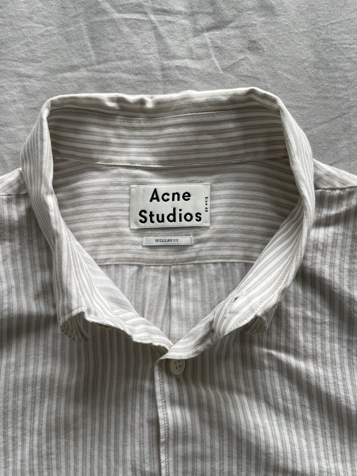 Acne Studios Acne studios york stripe shirt Size US S / EU 44-46 / 1 - 4 Thumbnail