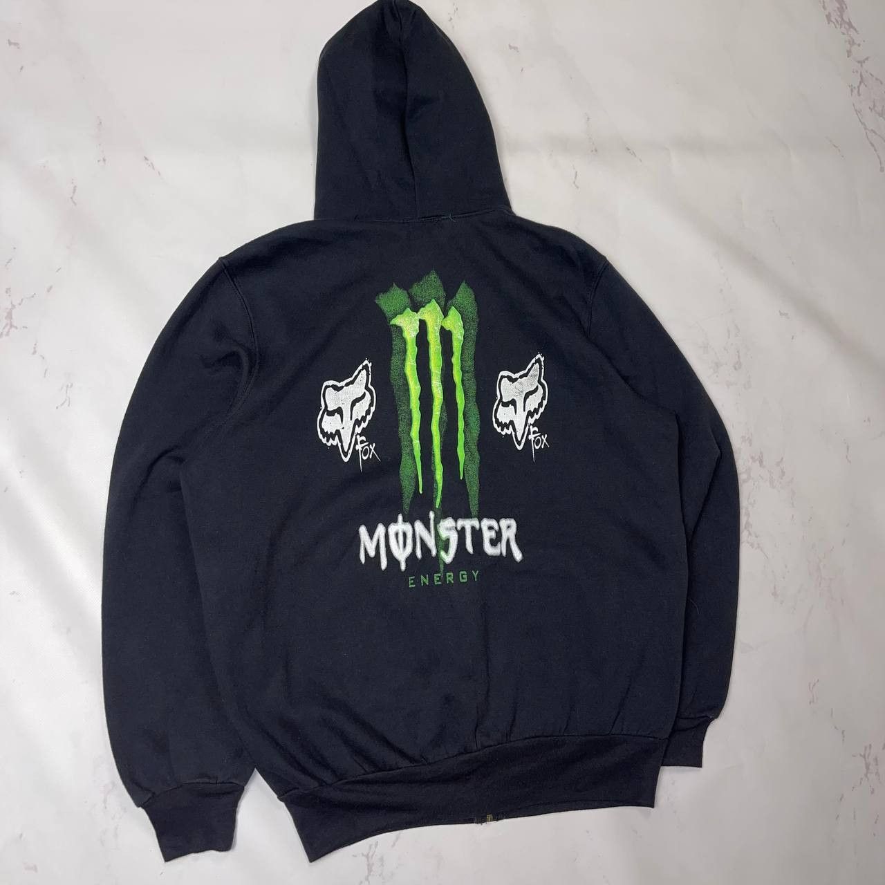 Fox Racing Fox racing monster energy y2k SZ XL hoodie skater hype rare Size US XL / EU 56 / 4 - 8 Thumbnail