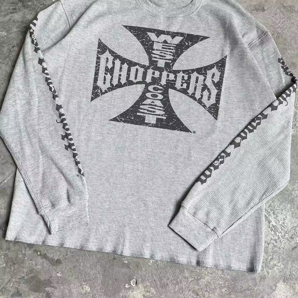 Vintage Streetwear Logo Print Long Sleeve T-Shirt Size US S / EU 44-46 / 1 - 5 Thumbnail