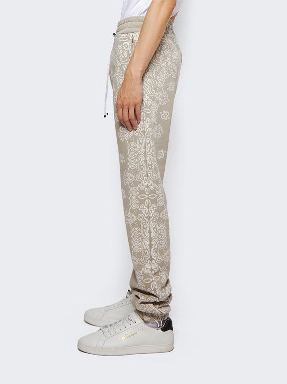 Amiri o1y0525 Jogger & Sweatpant in Beige/White Size US 34 / EU 50 - 3 Thumbnail