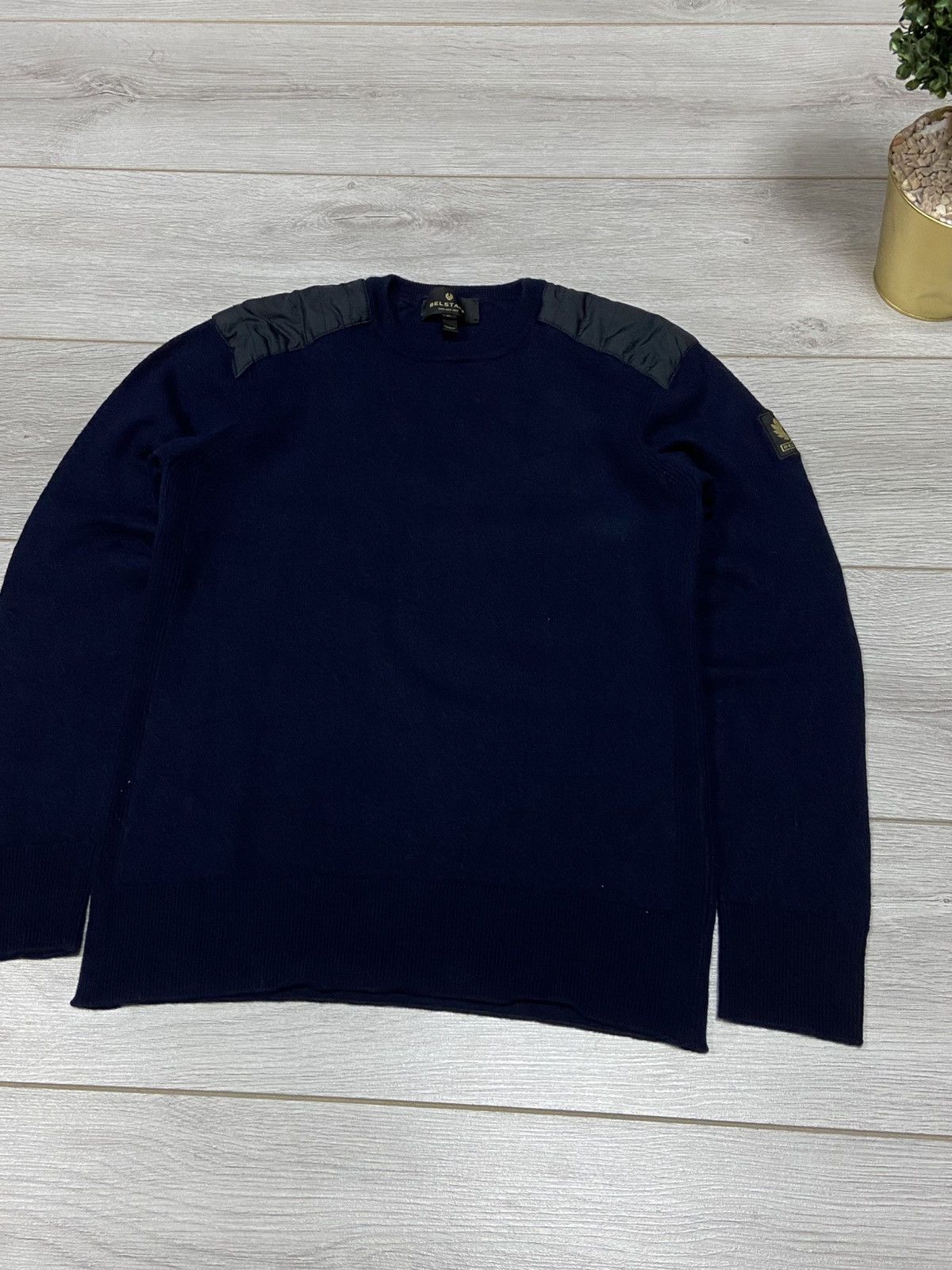 Belstaff Belstaff vintage wool sweater nylon Size US S / EU 44-46 / 1 - 4 Thumbnail