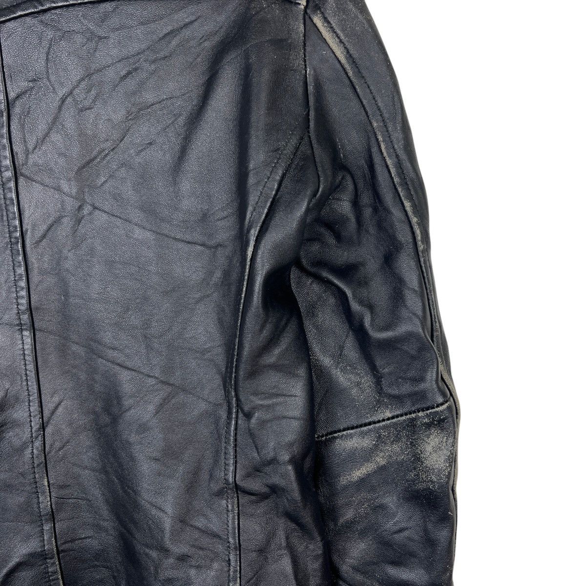 JACKROSE 💥 JACKROSE LEATHER MOTO RIDER JACKET Size US M / EU 48-50 / 2 - 10 Thumbnail