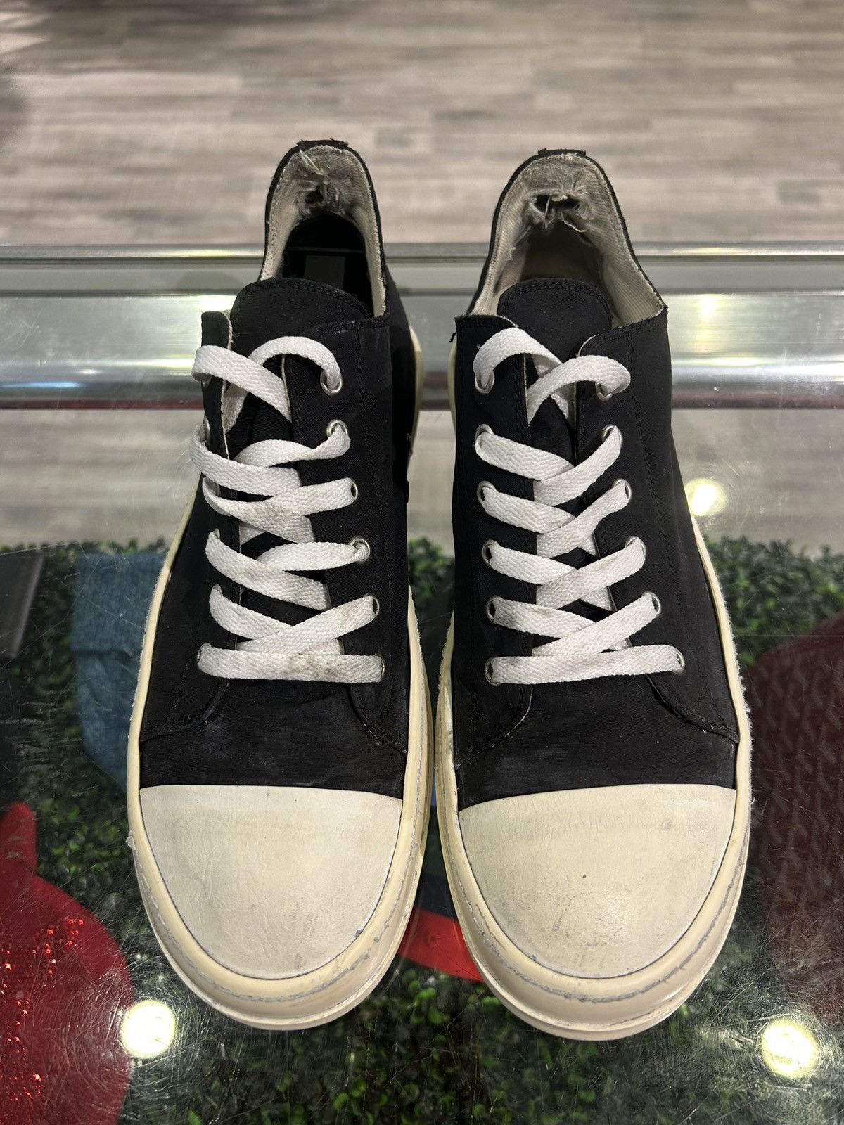 Rick Owens Drkshdw Rick Owens DRKSHDW Low Ramones Size US 8 / EU 41 - 1 Thumbnail