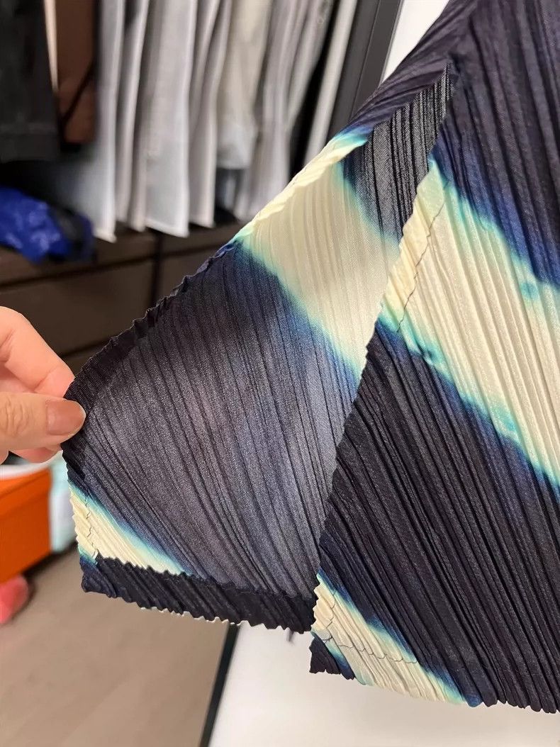 Issey Miyake issey miyake size：3 Tie-dyed long shirt 2506-Nextarrow Size XXS / US 00 / IT 34 - 6 Thumbnail