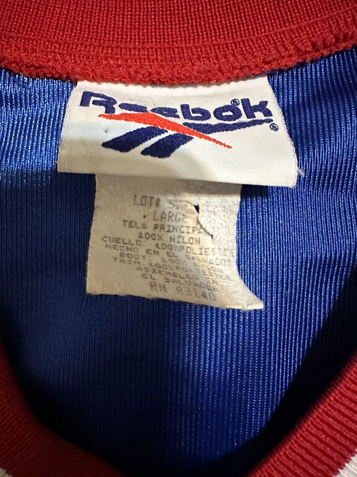 NFL × Reebok × Vintage Vintage NFL Reebok New York Giants jersey 90s size Large Size US L / EU 52-54 / 3 - 5 Thumbnail