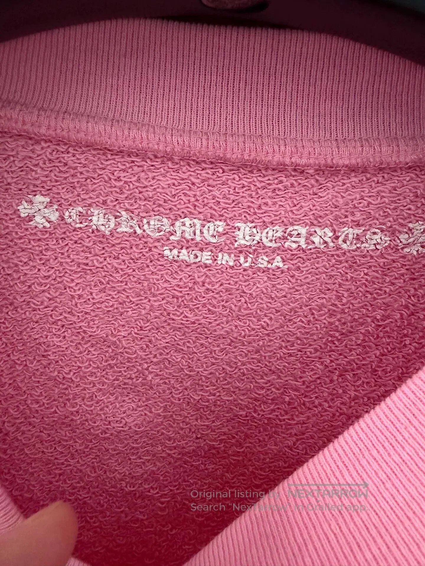 Chrome Hearts chrome hearts pink vanity affair sweatshirt. Size M / US 6-8 / IT 42-44 - 3 Thumbnail
