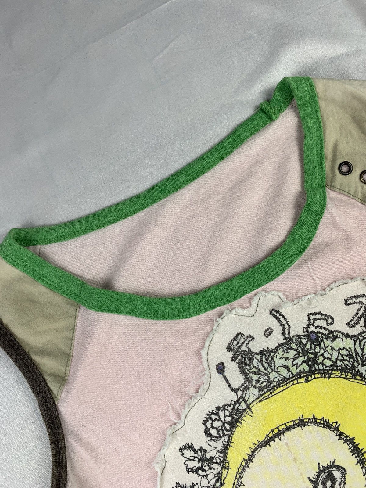 Japanese Brand y2k Tankus Korea Multicolor Child Graphic Drawing Tank Top Size S / US 4 / IT 40 - 6 Thumbnail