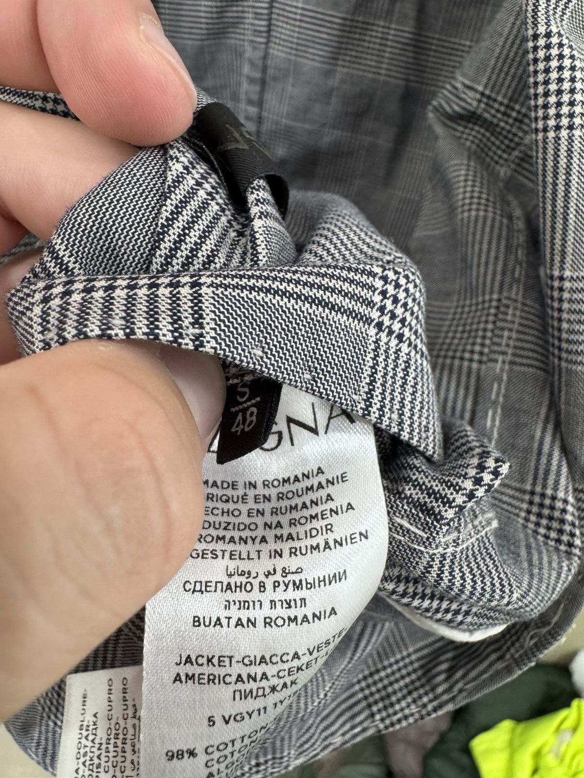 Ermenegildo Zegna Ermenegildo Zegna Blazer single breasted Jacket Size US S / EU 44-46 / 1 - 5 Thumbnail
