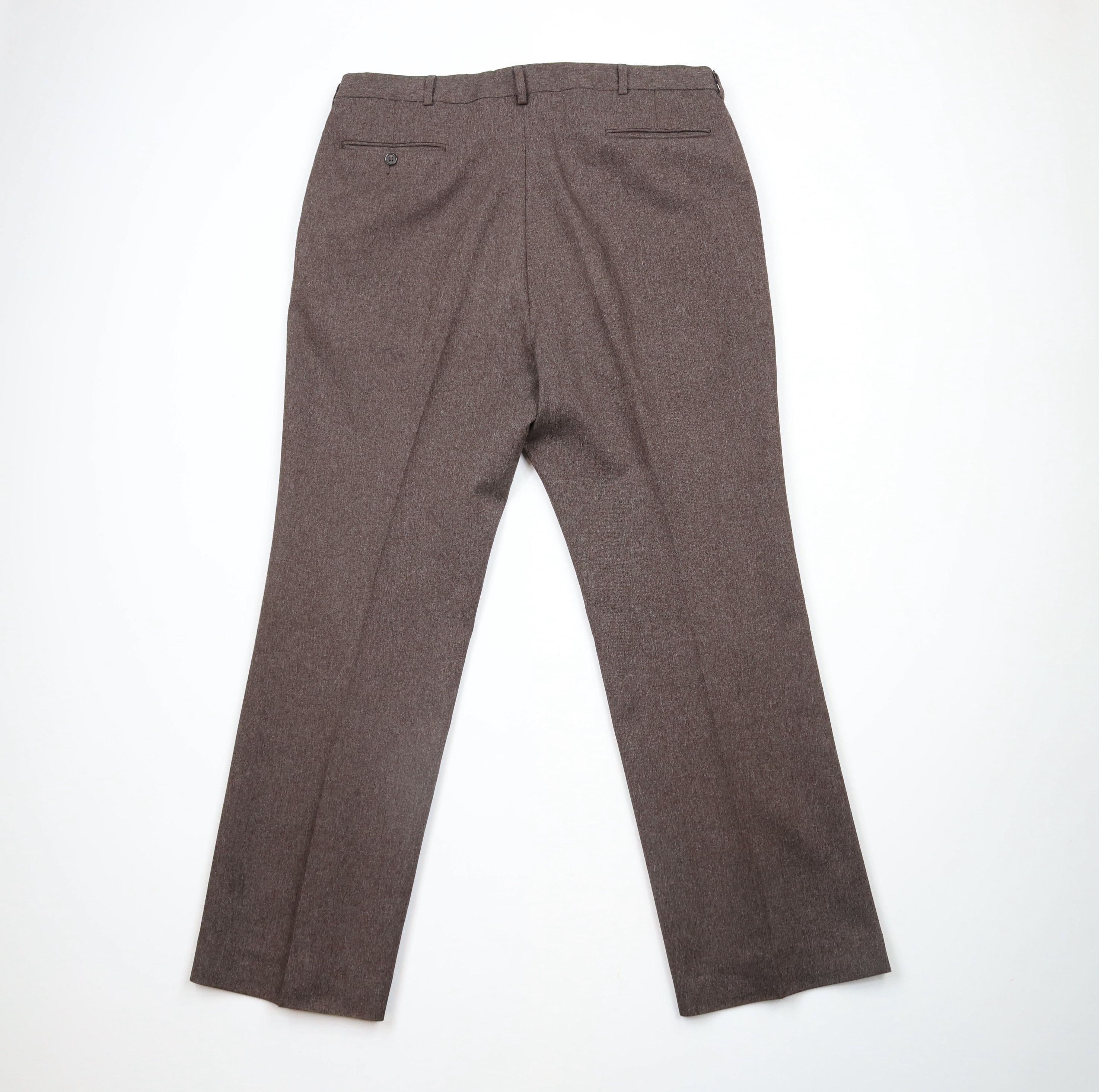 Vintage Vintage 70s Streetwear Bell Bottoms Pants Brown USA Size US 40 / EU 56 - 10 Thumbnail