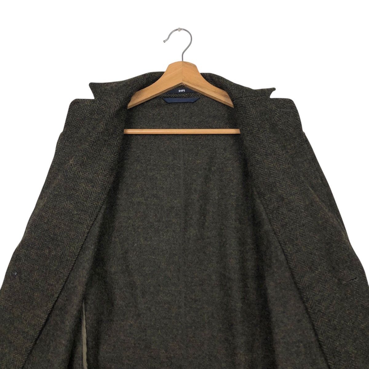 Issey Miyake 📌Vintage Wool Jacket Button Chore Balancircular Ships Japan Size US L / EU 52-54 / 3 - 15 Thumbnail