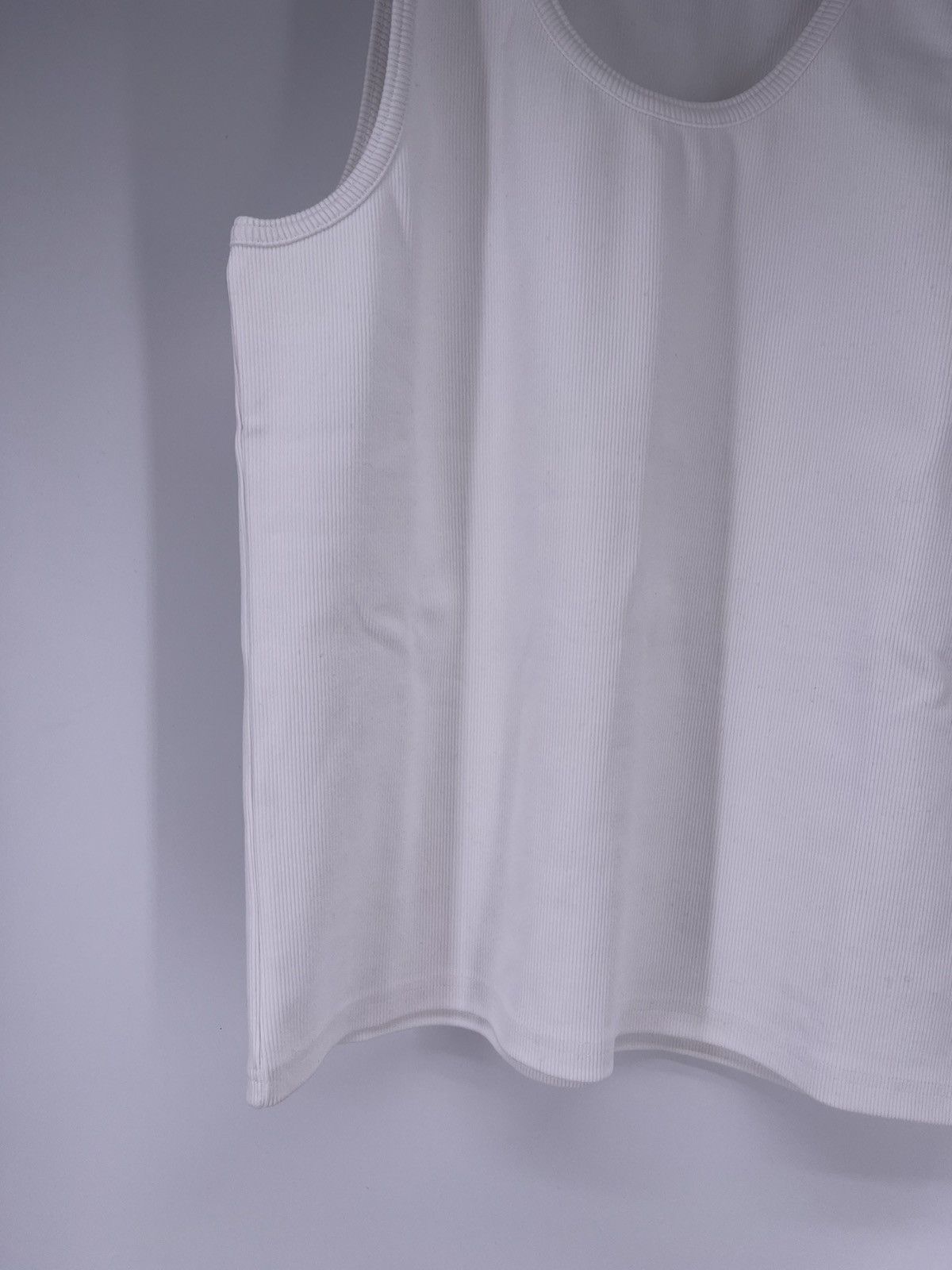 Bottega Veneta Bottega Veneta White Tank Top Size L Size US L / EU 52-54 / 3 - 3 Thumbnail