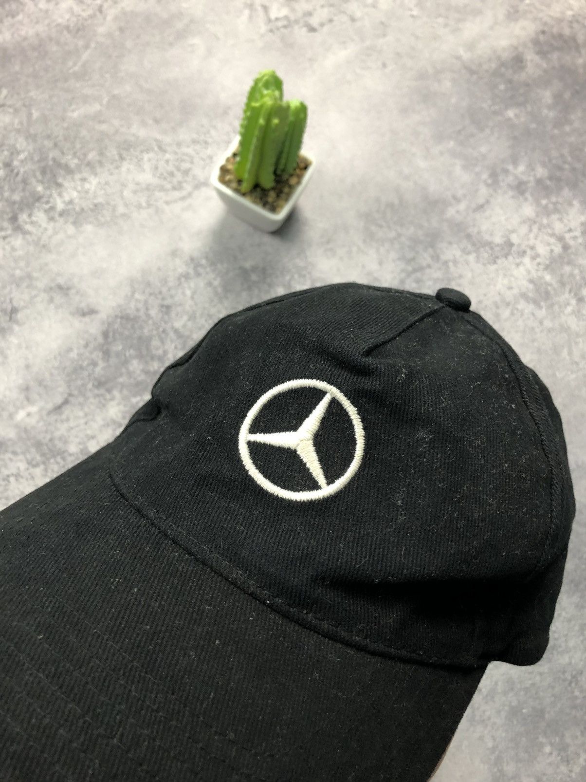 Mercedes-Benz MERCEDES Benz Bintage Centre Big Logo Racing CapHat Hype Dad Size ONE SIZE - 2 Thumbnail