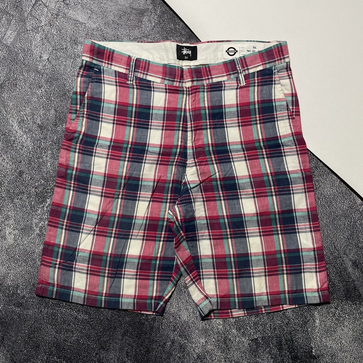 Issey Miyake × Japanese Brand × Stussy Stussy Vintage Pants Embroidered Logo Size 30" / US 8 / IT 44 - 1 Thumbnail