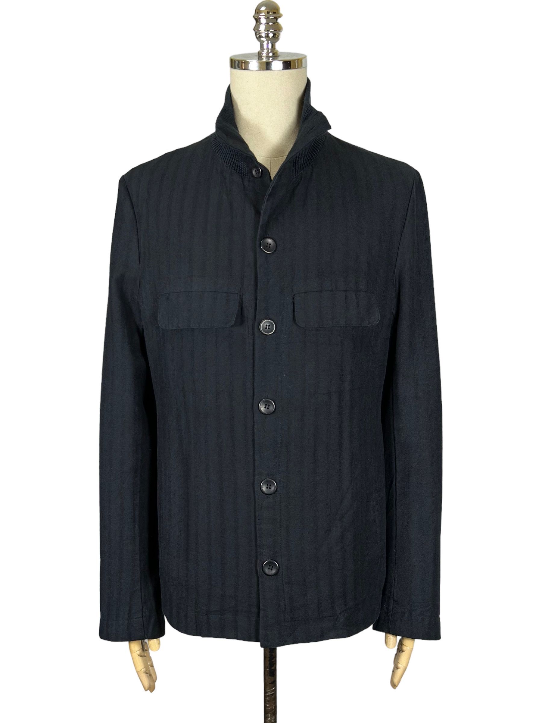image of Hannes Roether Wash Black Avant Garde Four Pocket Jacket, Men's (Size Medium)