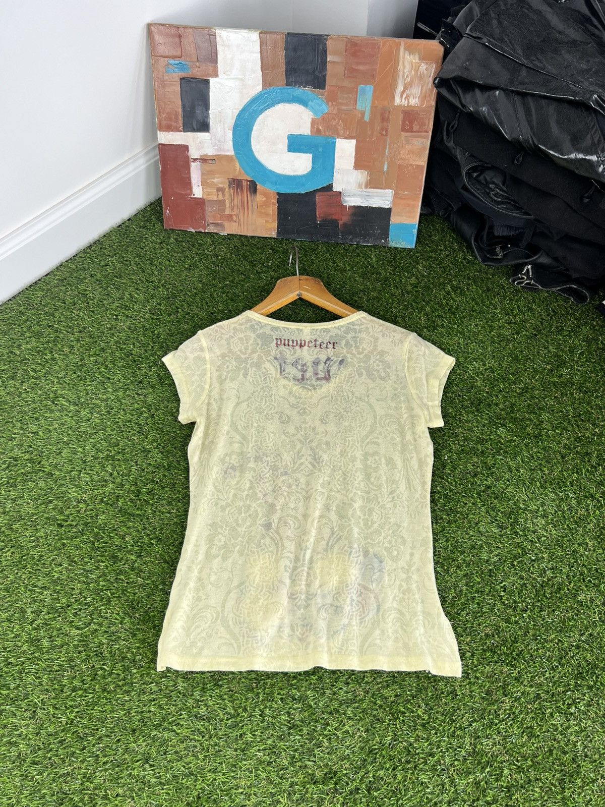 Hysteric Glamour Vintage Y2K Mesh T Shirt Hardcore Punk Rock n Roll Size US M / EU 48-50 / 2 - 7 Thumbnail