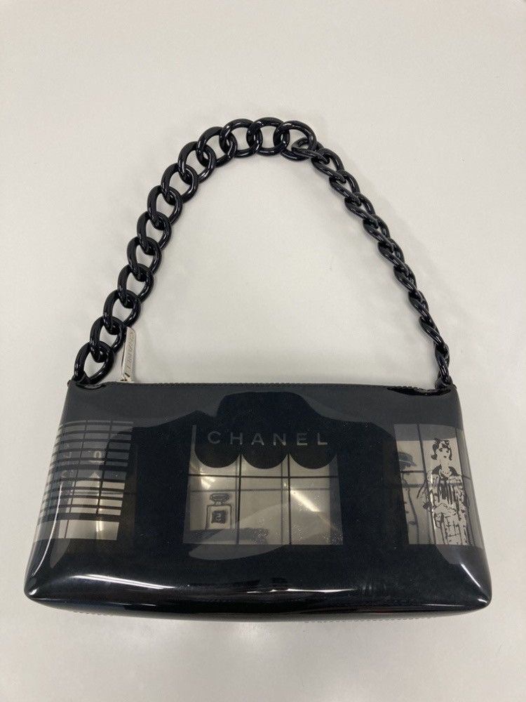 Chanel Vinyl Coco Window Pochette Size ONE SIZE - 10 Thumbnail