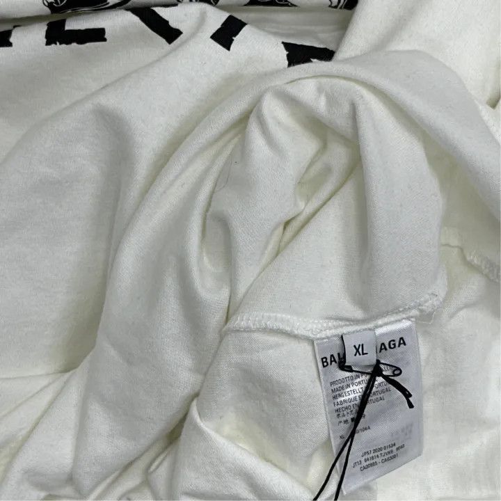 Balenciaga Balenciaga Balenciaga Athletic Logo Short Sleeve TShirt -2 Size US XL / EU 56 / 4 - 2 Thumbnail