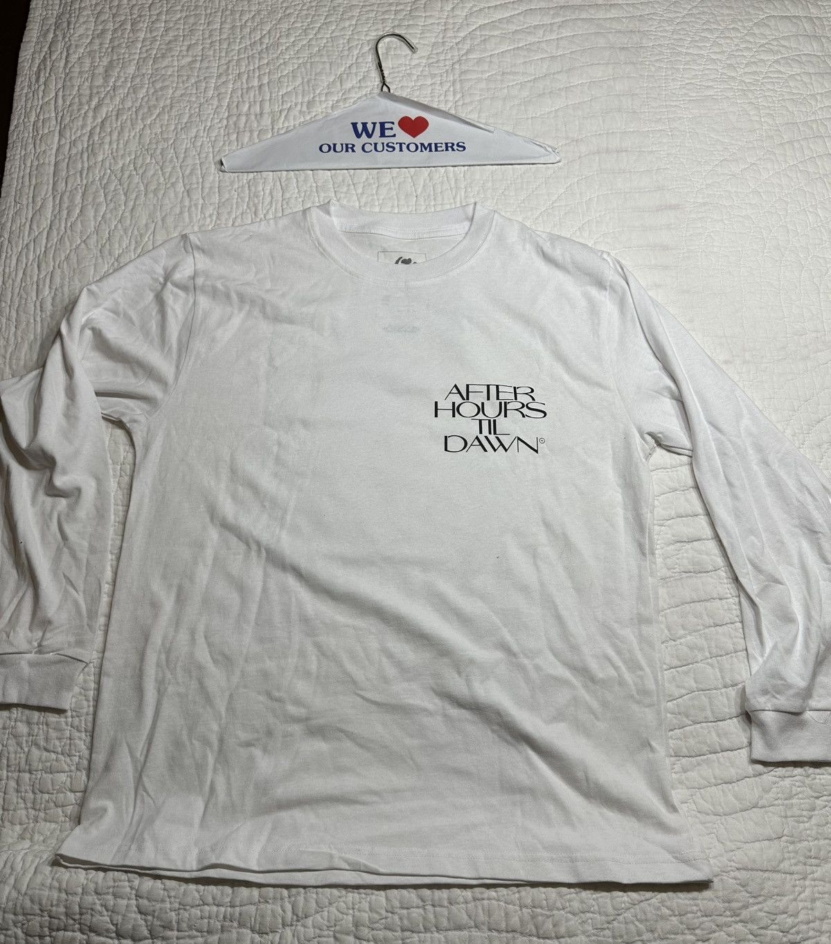 Band Tees × The Weeknd × XO The Weeknd After Hours Til Dawn Global Tour Tee- New Large Size US L / EU 52-54 / 3 - 1 Thumbnail