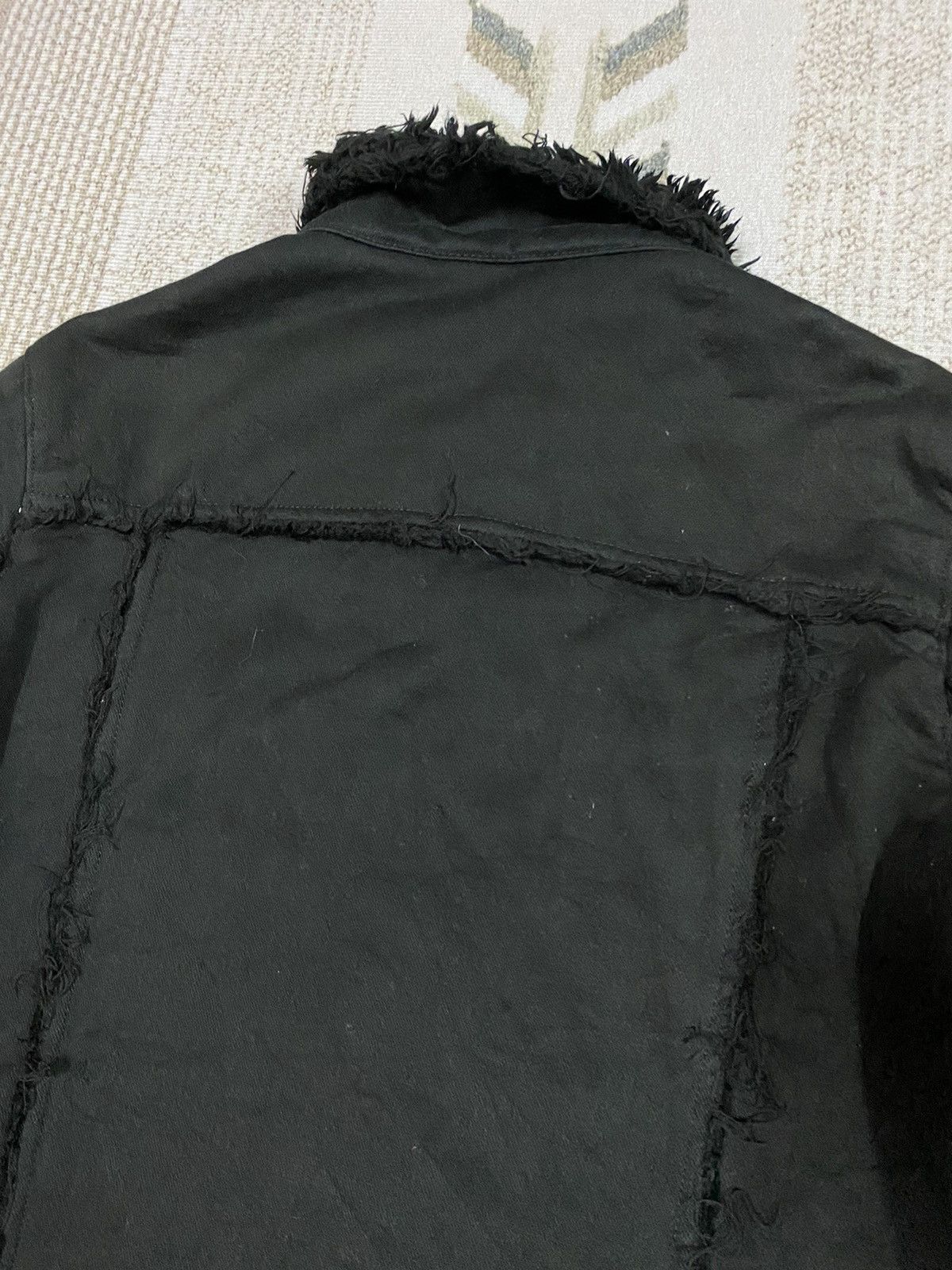 If Six Was Nine × Japanese Brand × Le Grande Bleu (L.G.B.) Japanese Brand Rupert Furry Denim Jacket Size US L / EU 52-54 / 3 - 7 Thumbnail