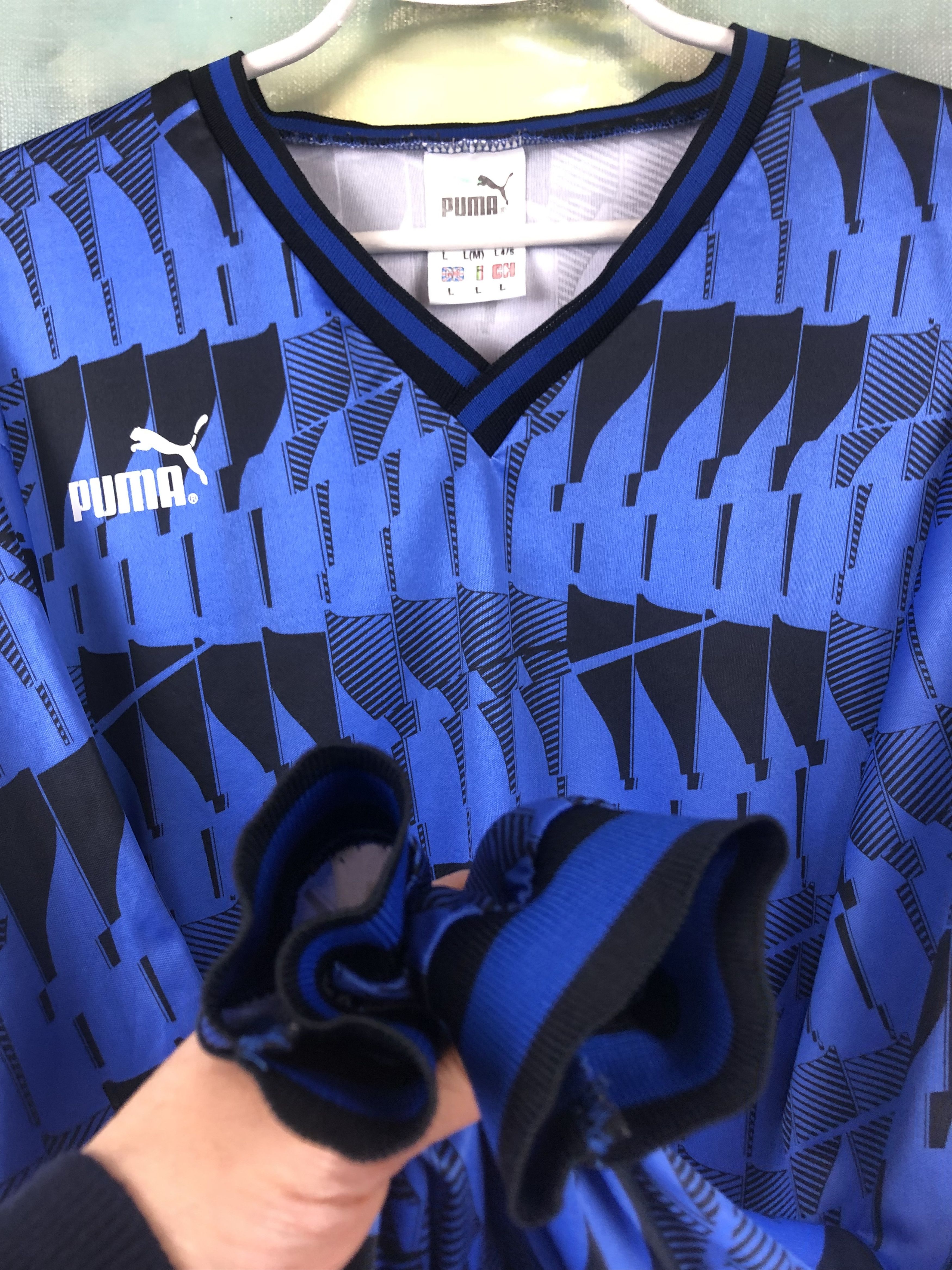 Puma Vintage West Germany Template Football Shirt Long Sleeve Size US L / EU 52-54 / 3 - 5 Thumbnail