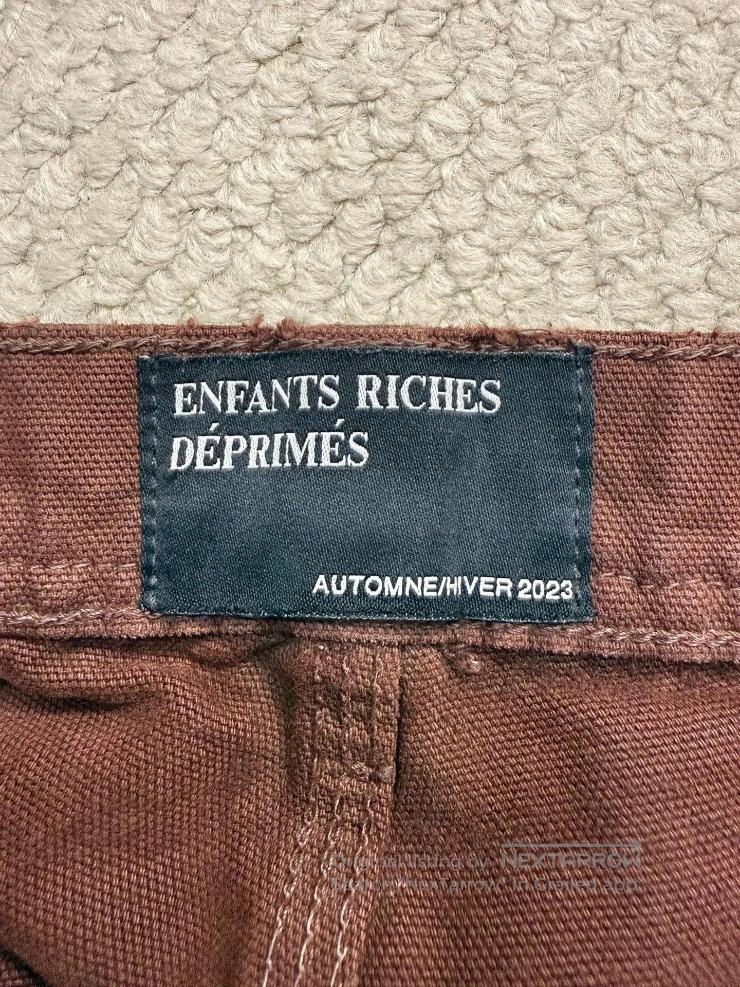 Enfants Riches Deprimes ERD 23FW Distressed Safety Pin Cargo Pants. Size US 34 / EU 50 - 5 Thumbnail