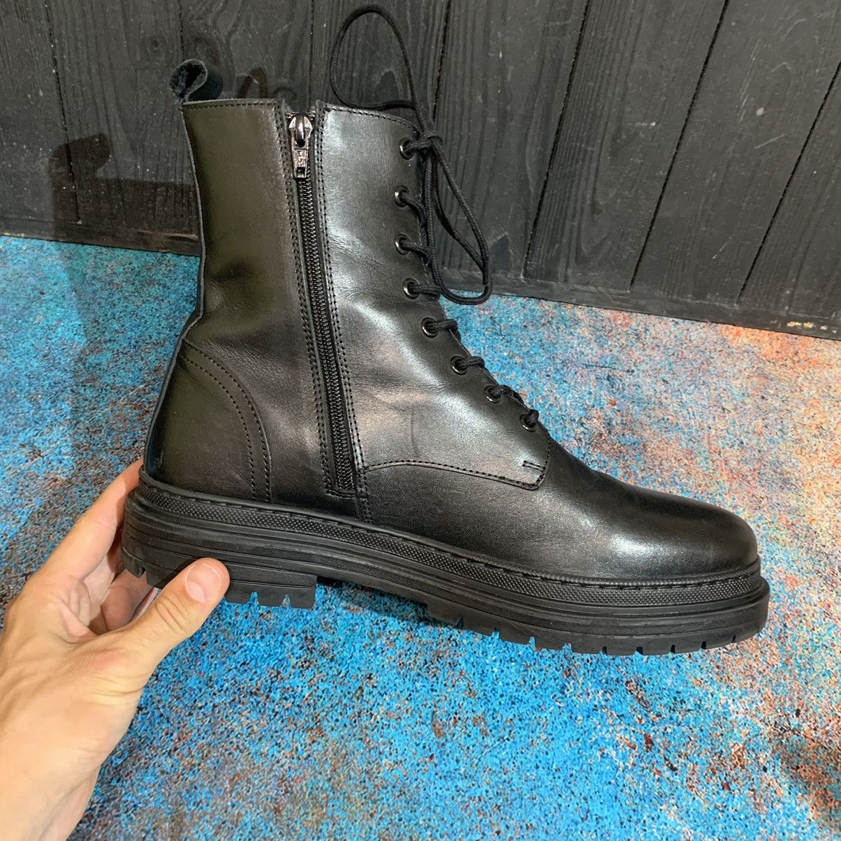 Other ZIGN Leather Men’s Boots Size 45 EU Rick Owens Style Size US 11 / EU 44 - 10 Thumbnail
