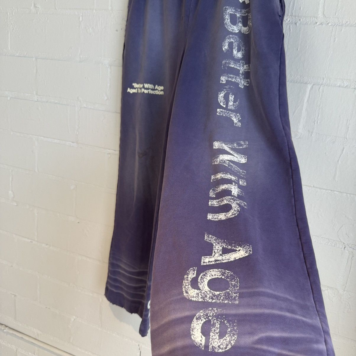 Better With Age Better With Age Purple Sweatpants Size US 35 - 2 Thumbnail