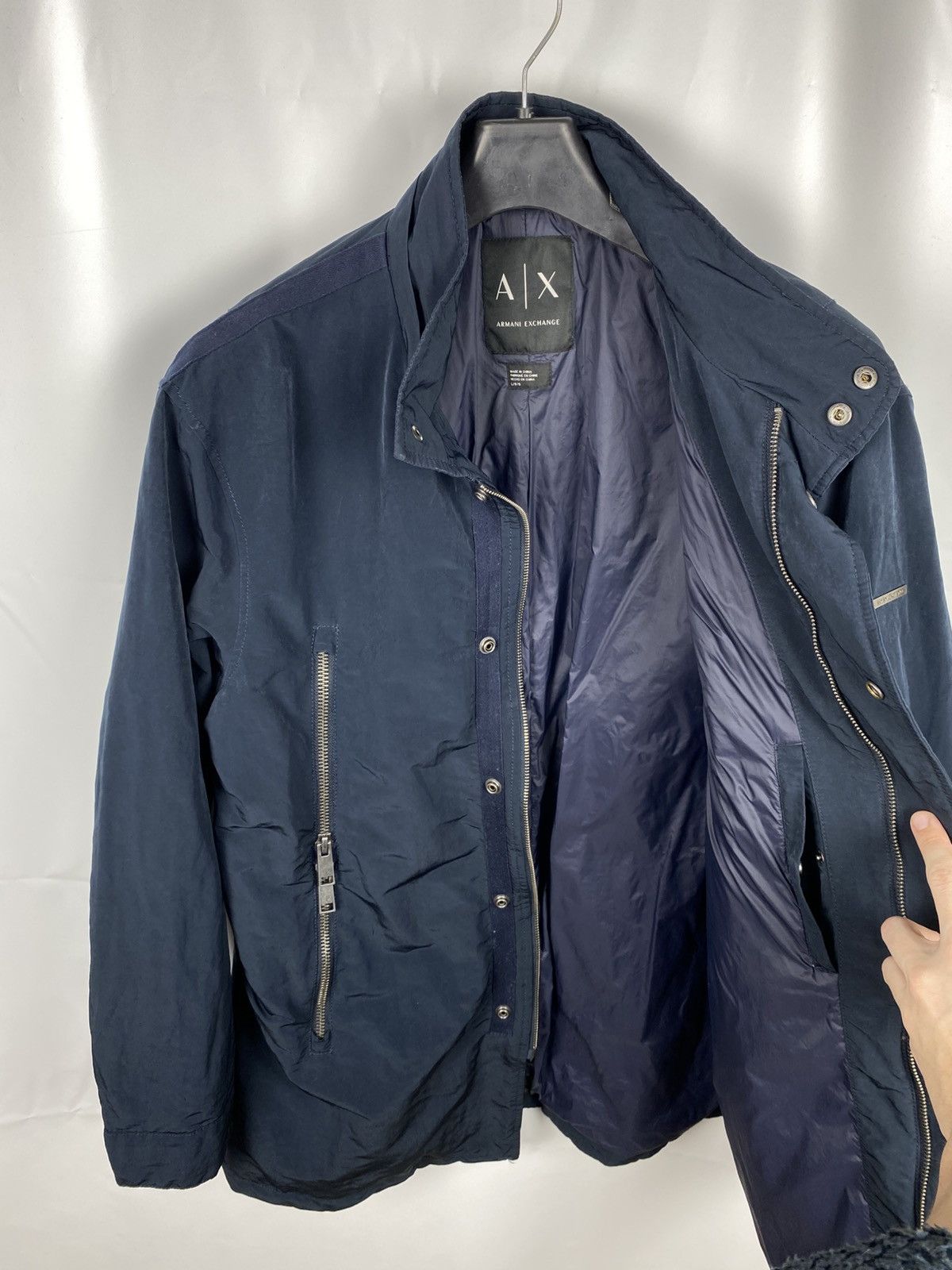Armani Exchange Armani Exchange Shimmer Parka Men Double-Zippers size L Size US L / EU 52-54 / 3 - 11 Thumbnail