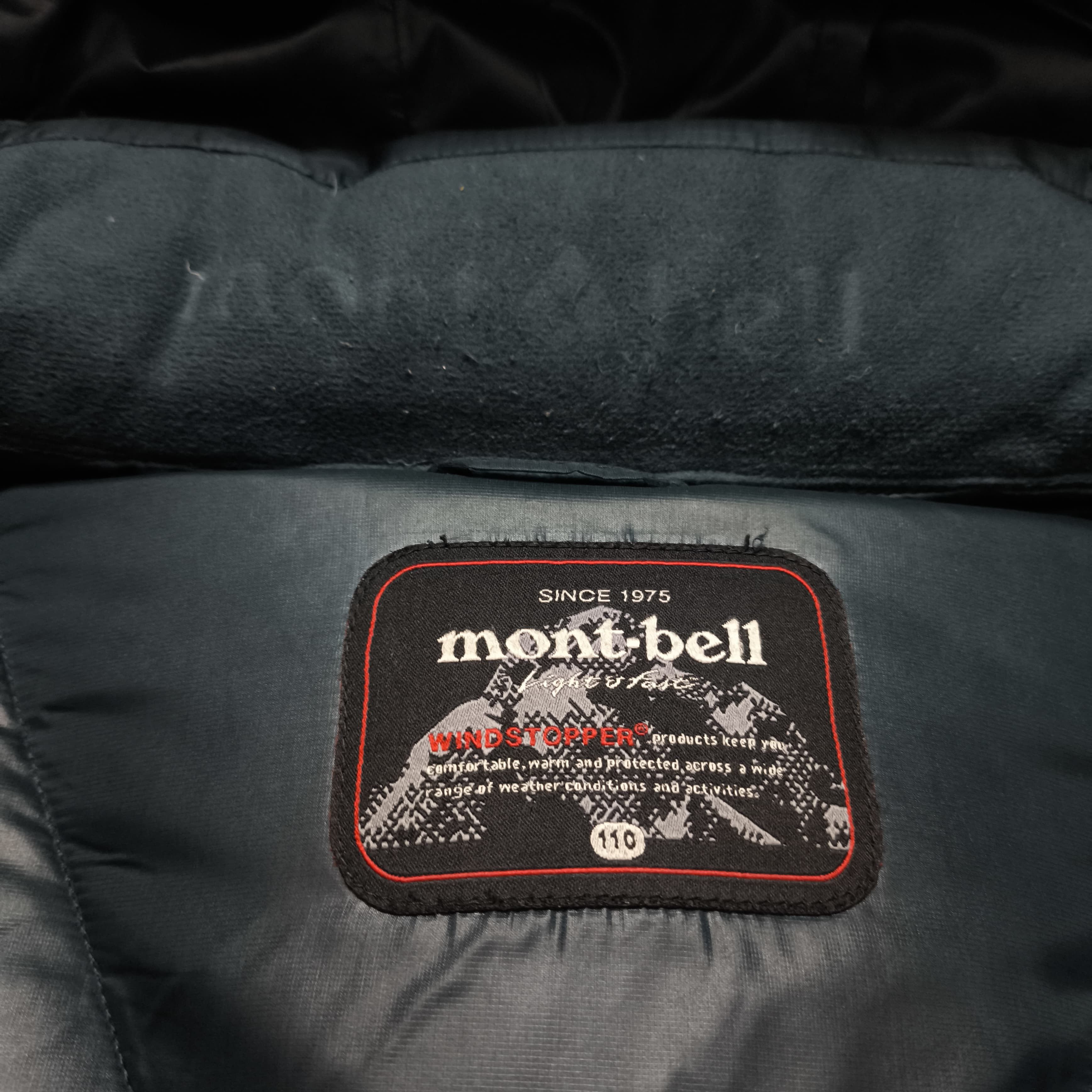 Montbell Montbell Two tone Ex700+ Windstopper Puffer Down Jacket Size US XL / EU 56 / 4 - 18 Thumbnail
