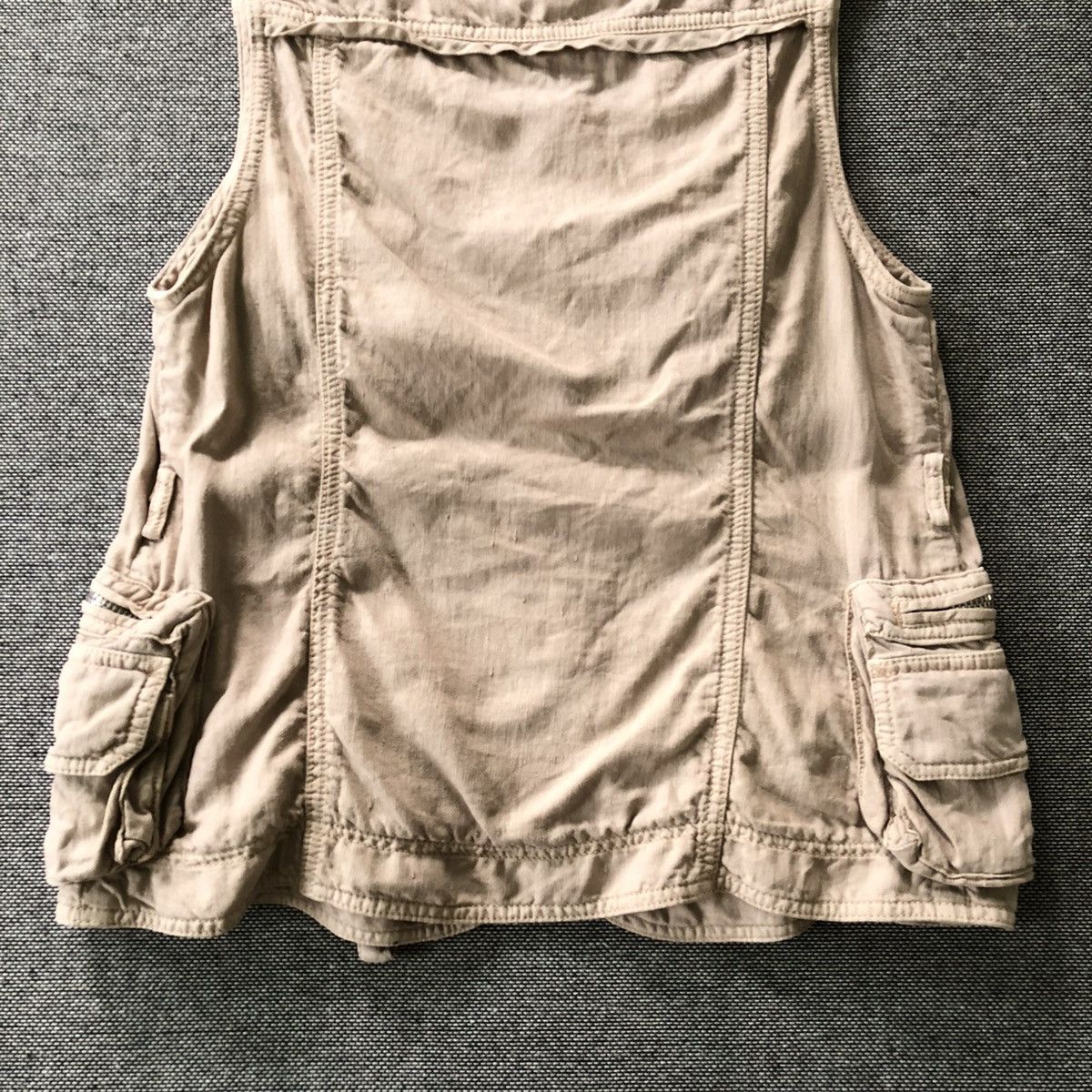 John Galliano GALLIANO Rare Utility Pockets Fishing Vest Size XS / US 0-2 / IT 36-38 - 7 Thumbnail
