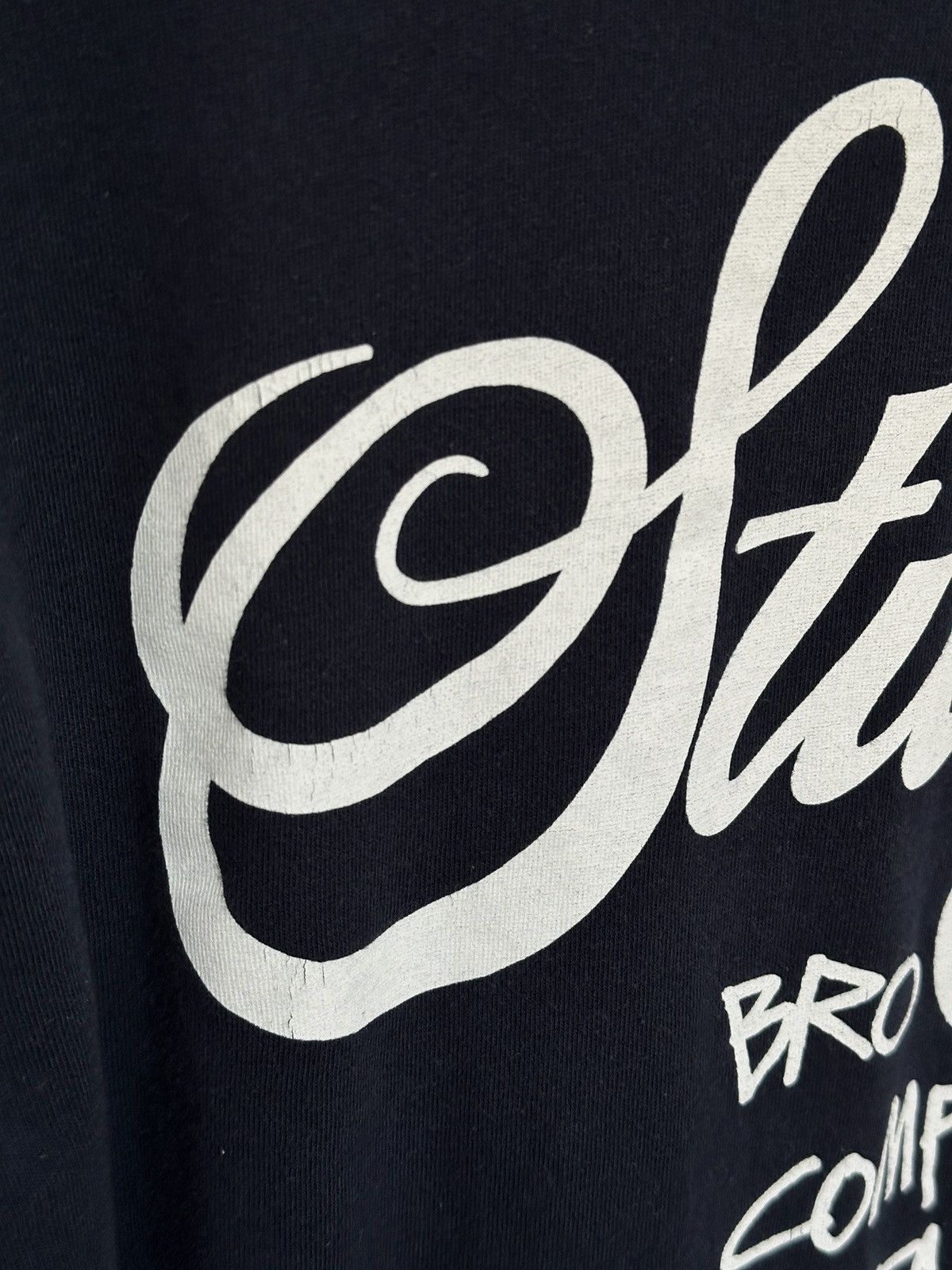 Stussy Stussy Navy Long Sleeve World Tour Tee Size US M / EU 48-50 / 2 - 3 Thumbnail