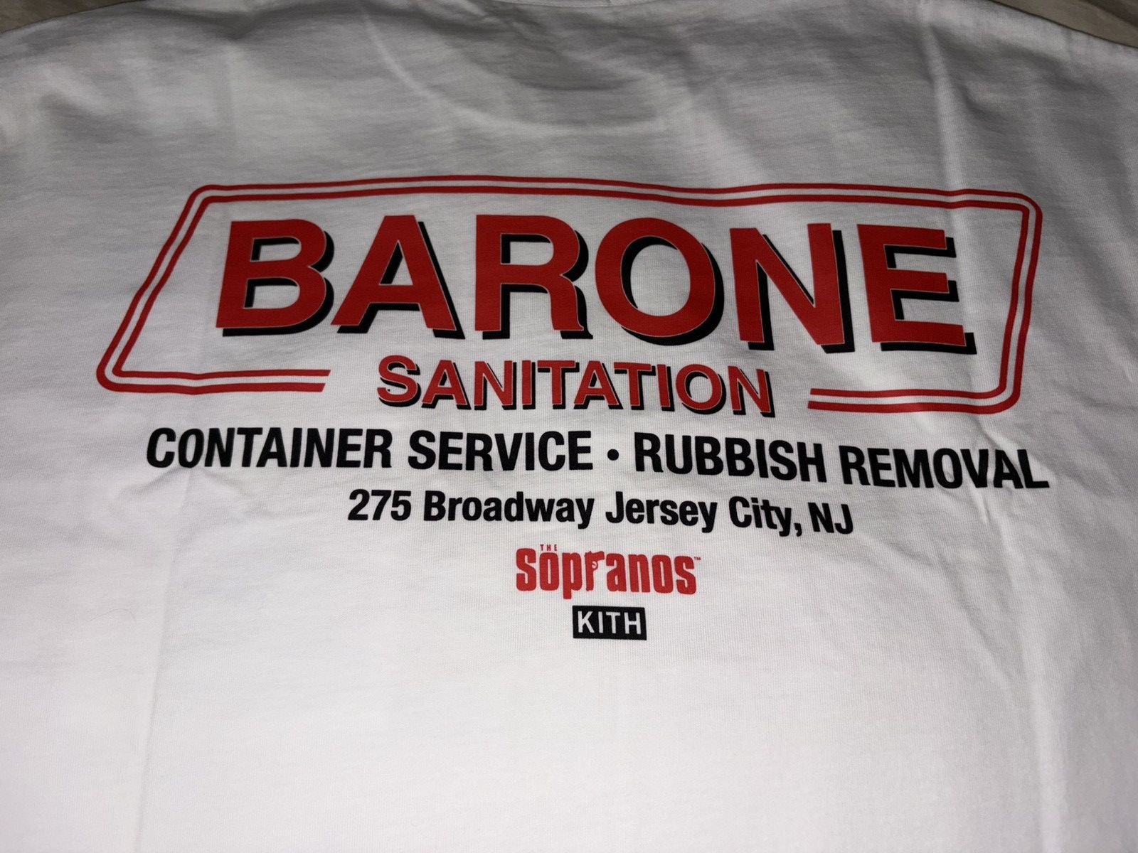 Kith Kith x The Sopranos Barone Sanitation Vintage Tee Size US M / EU 48-50 / 2 - 1 Thumbnail