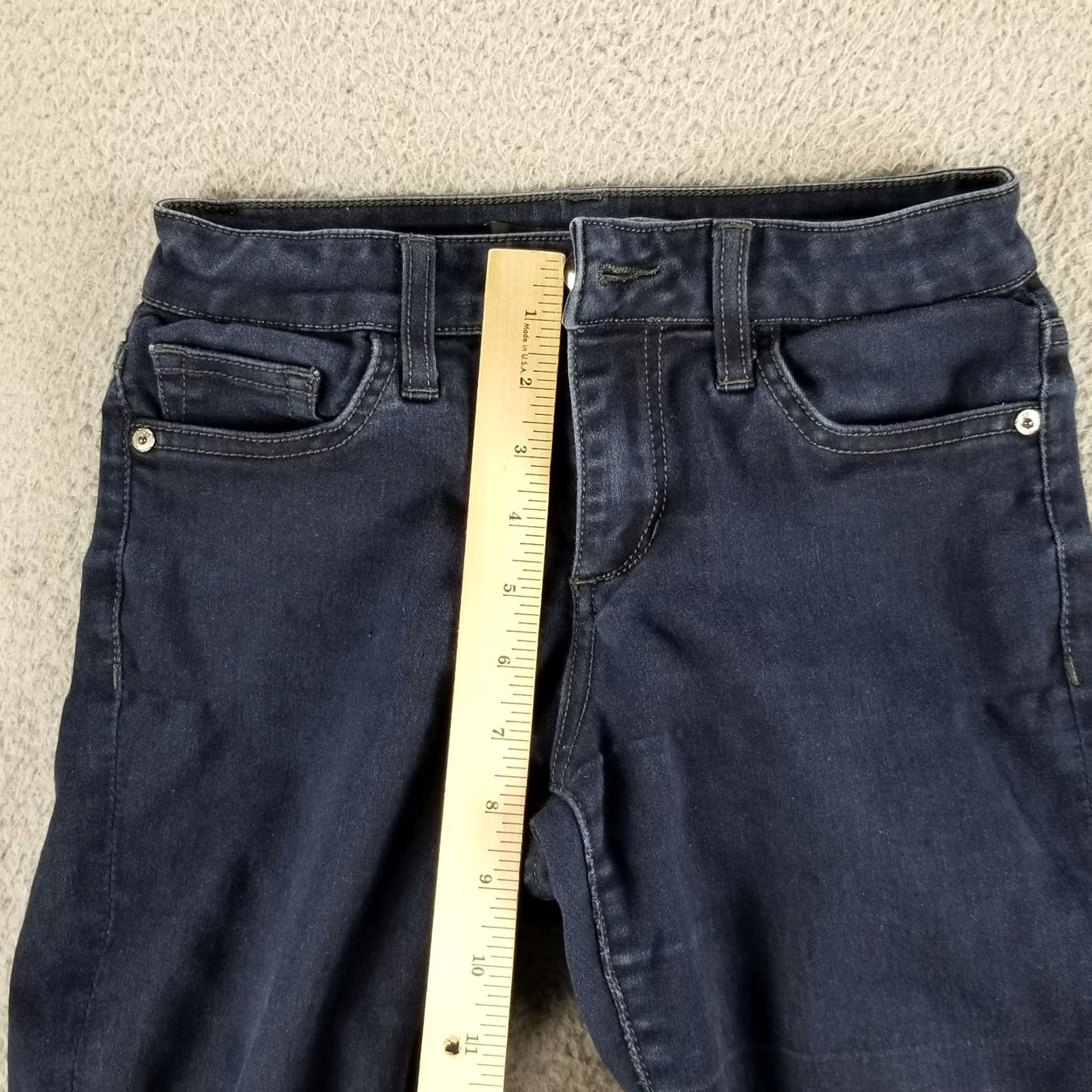 Vintage JOE'S Jeans Mid Rise Skinny Pants Blue Denim 25 Women Jeans Stretch Classic Modern 27 Inseam Mens Womens Girls Boys Size 42" / US 20 - 6 Thumbnail